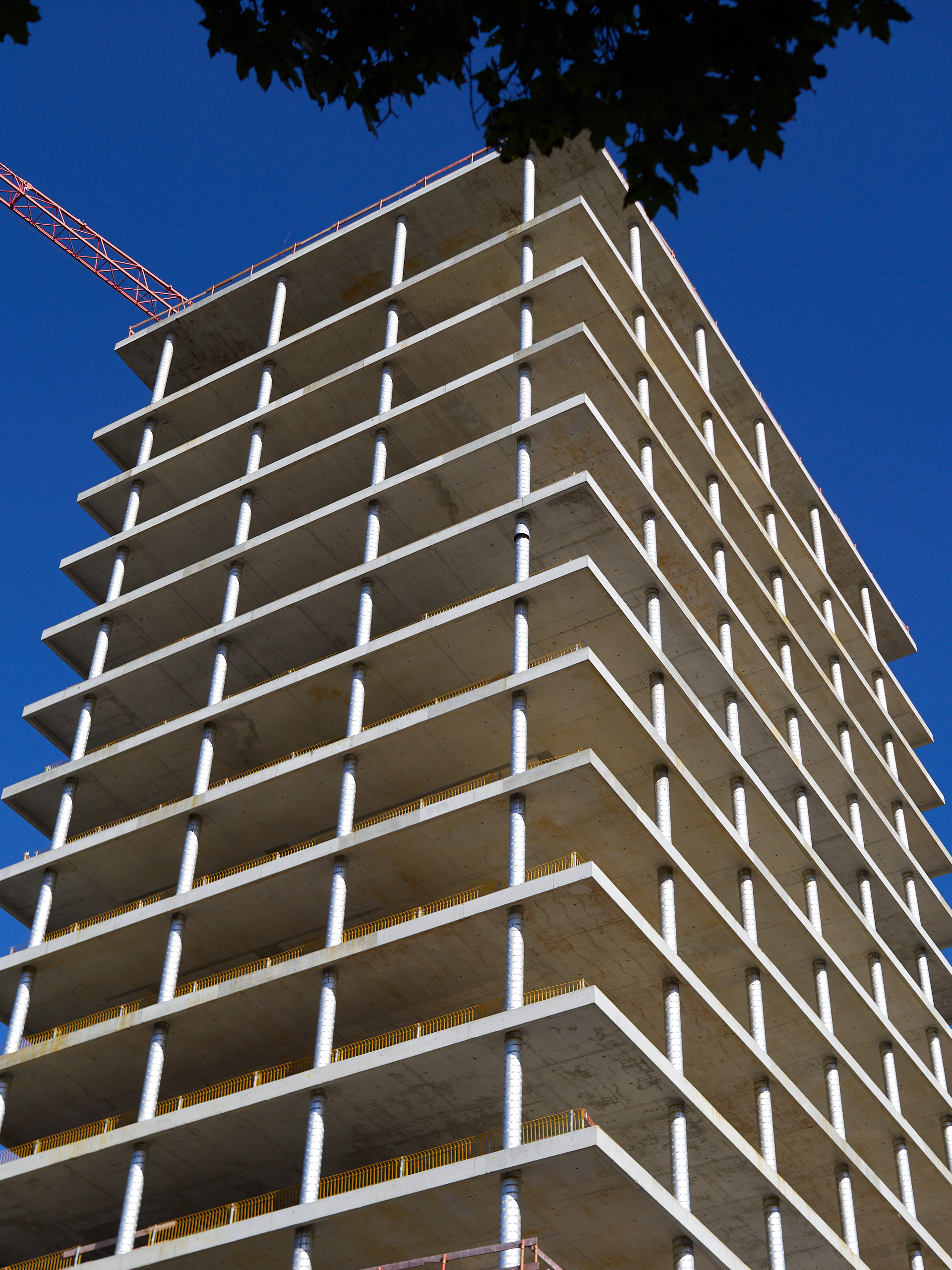 15.10.2016 - HIGHRISE-one und ATLAS ohne Fassaden