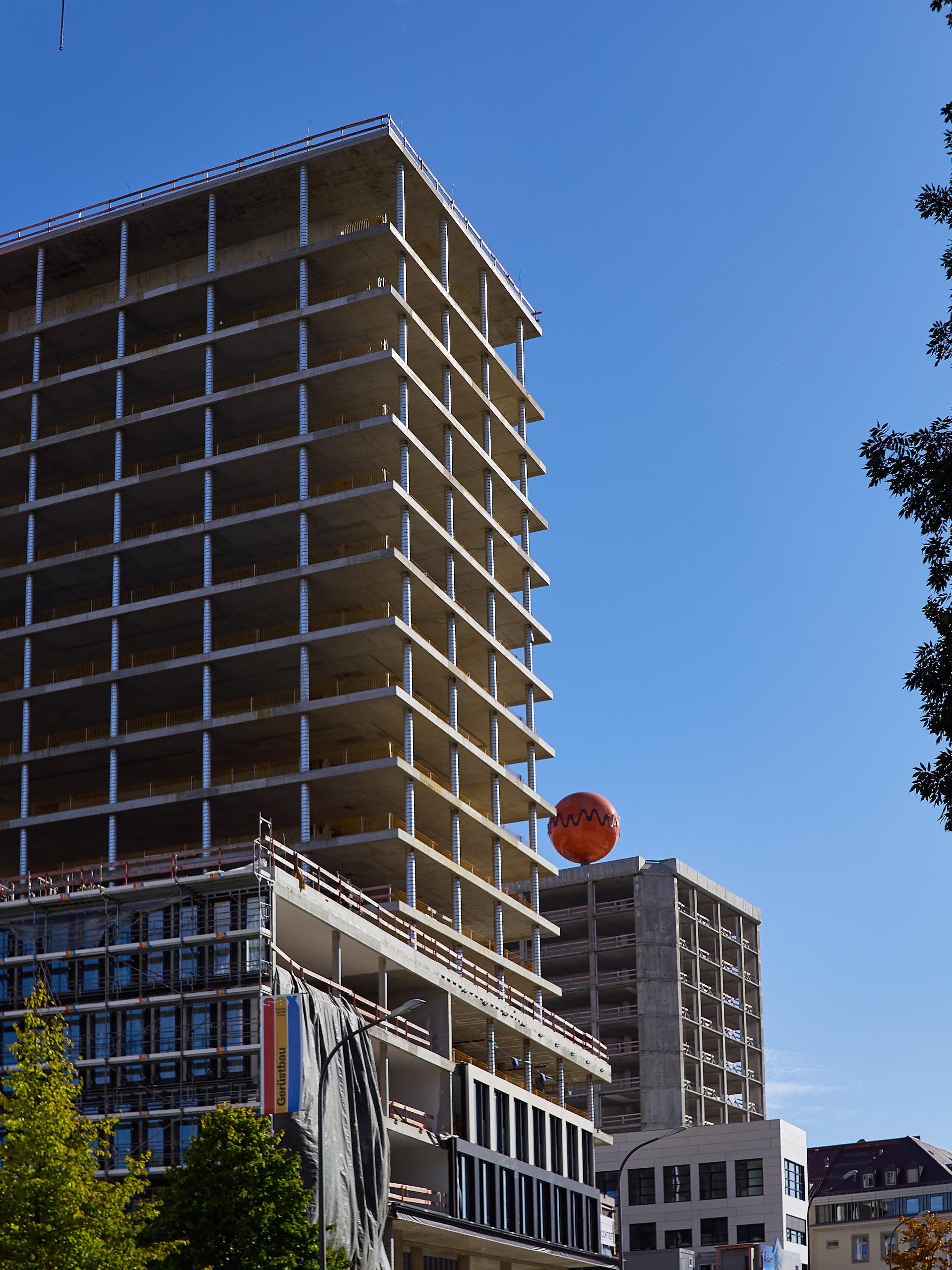 15.10.2016 - HIGHRISE-one und ATLAS ohne Fassaden