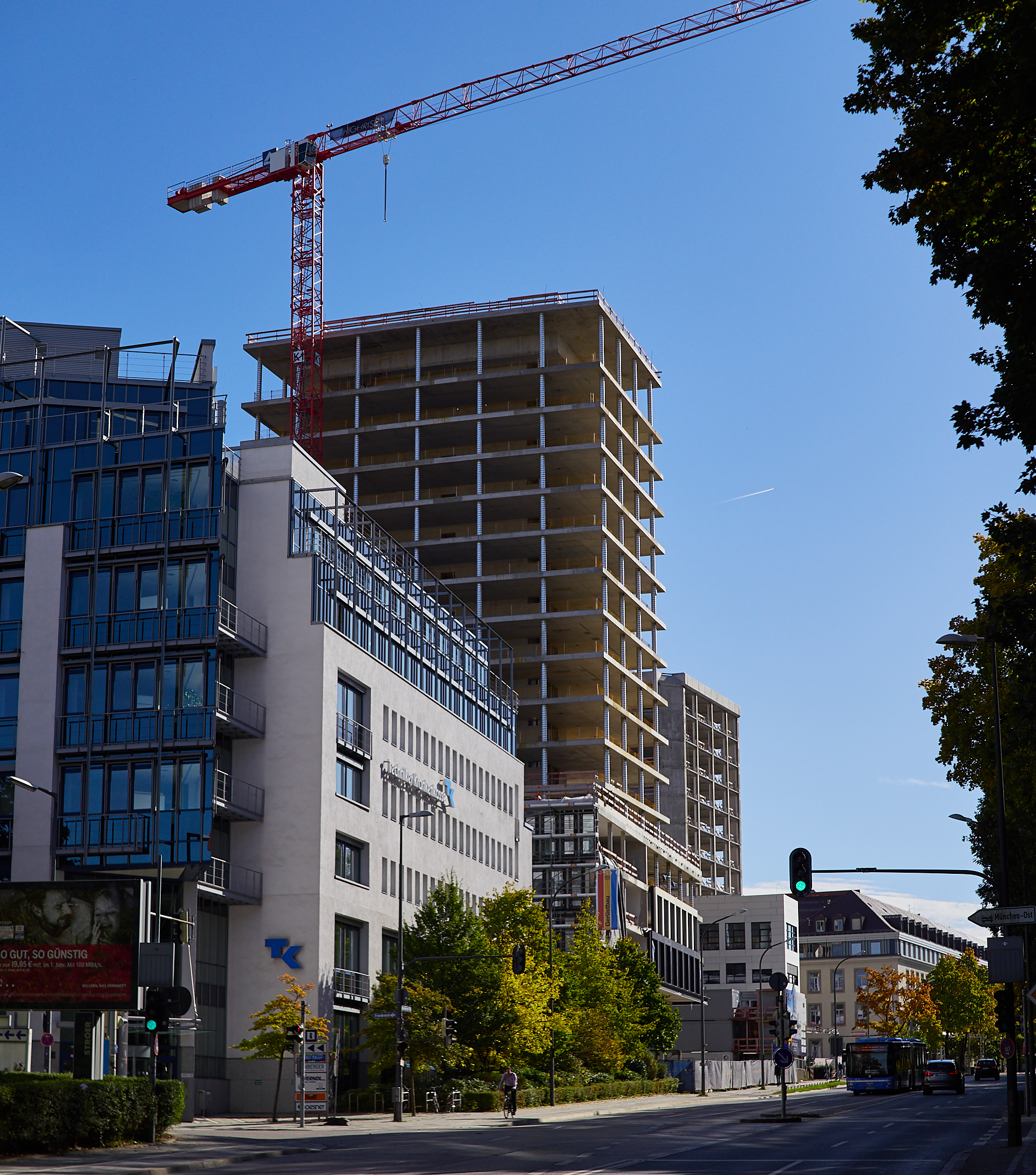 15.10.2016 - HIGHRISE-one und ATLAS ohne Fassaden