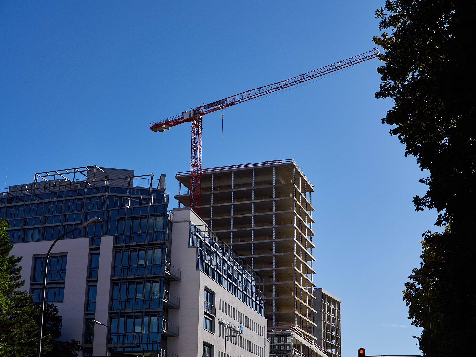 15.10.2016 - HIGHRISE-one und ATLAS ohne Fassaden