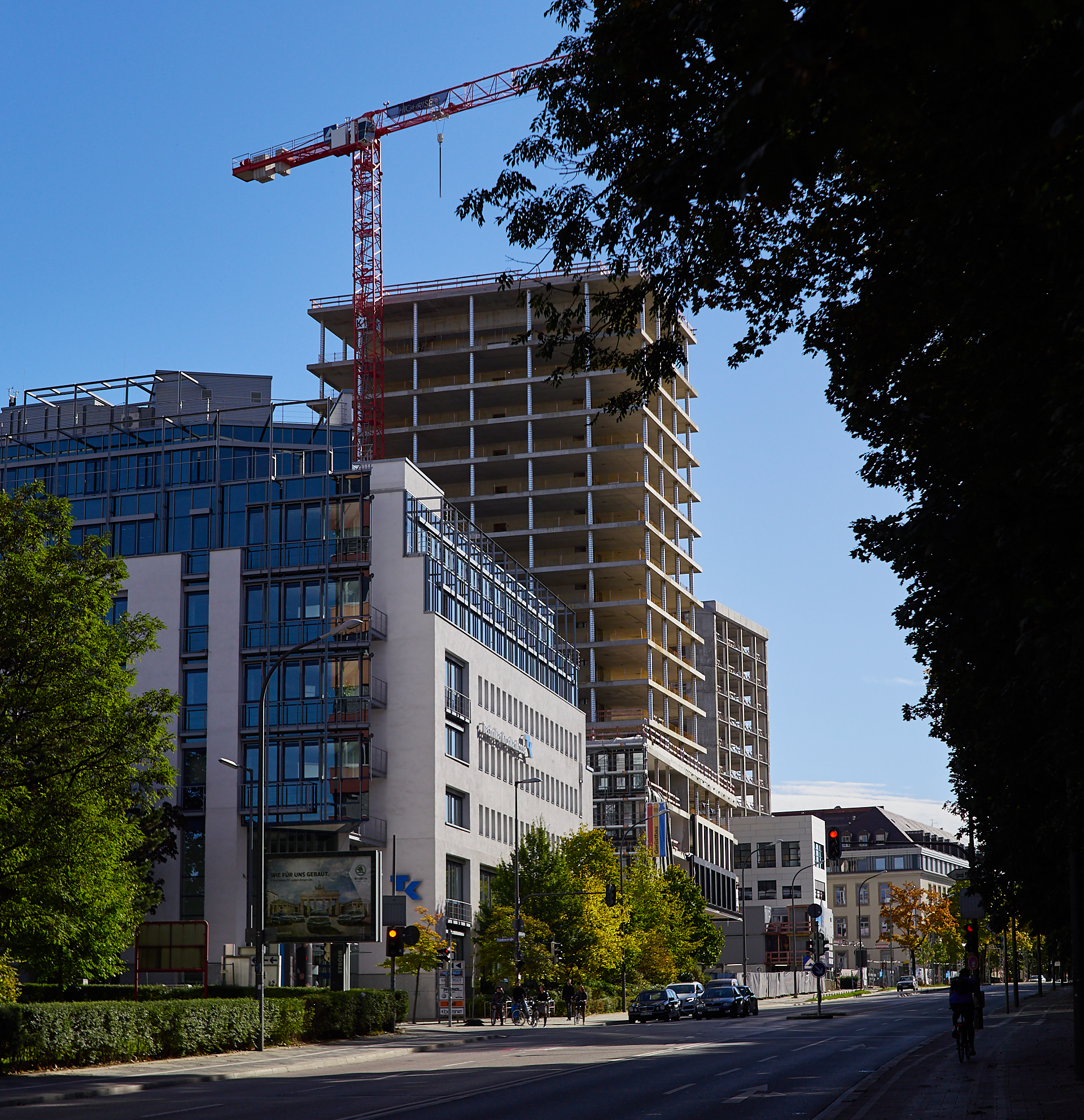 15.10.2016 - HIGHRISE-one und ATLAS ohne Fassaden