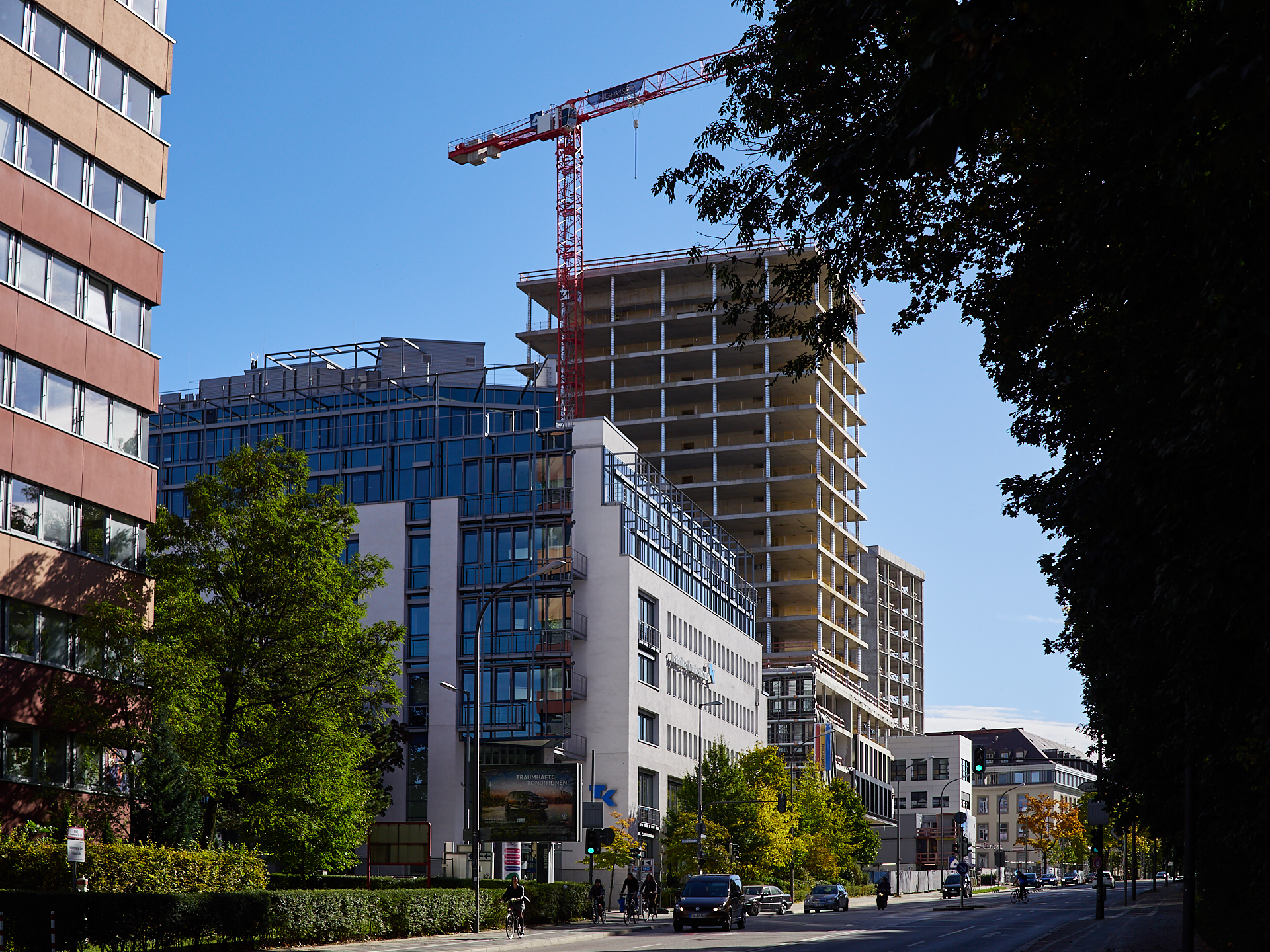 15.10.2016 - HIGHRISE-one und ATLAS ohne Fassaden