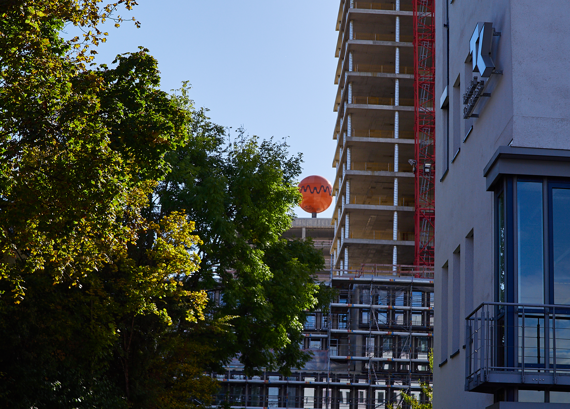 15.10.2016 - HIGHRISE-one und ATLAS ohne Fassaden