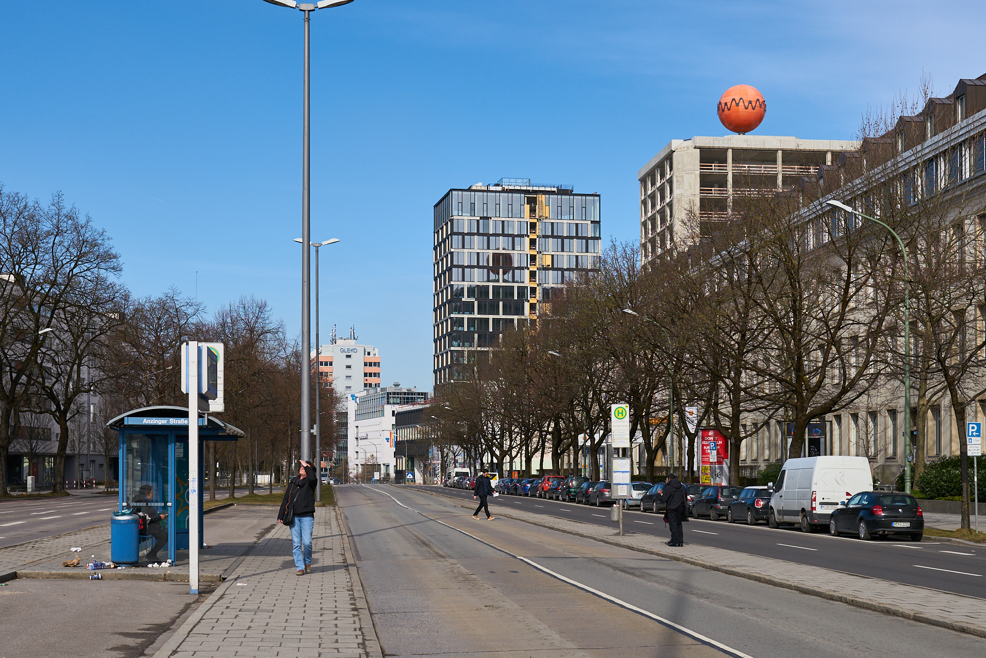 25.02.2017 - Das ATLAS-Bürohaus im ATLAS-Werksviertel ohne Fassade
