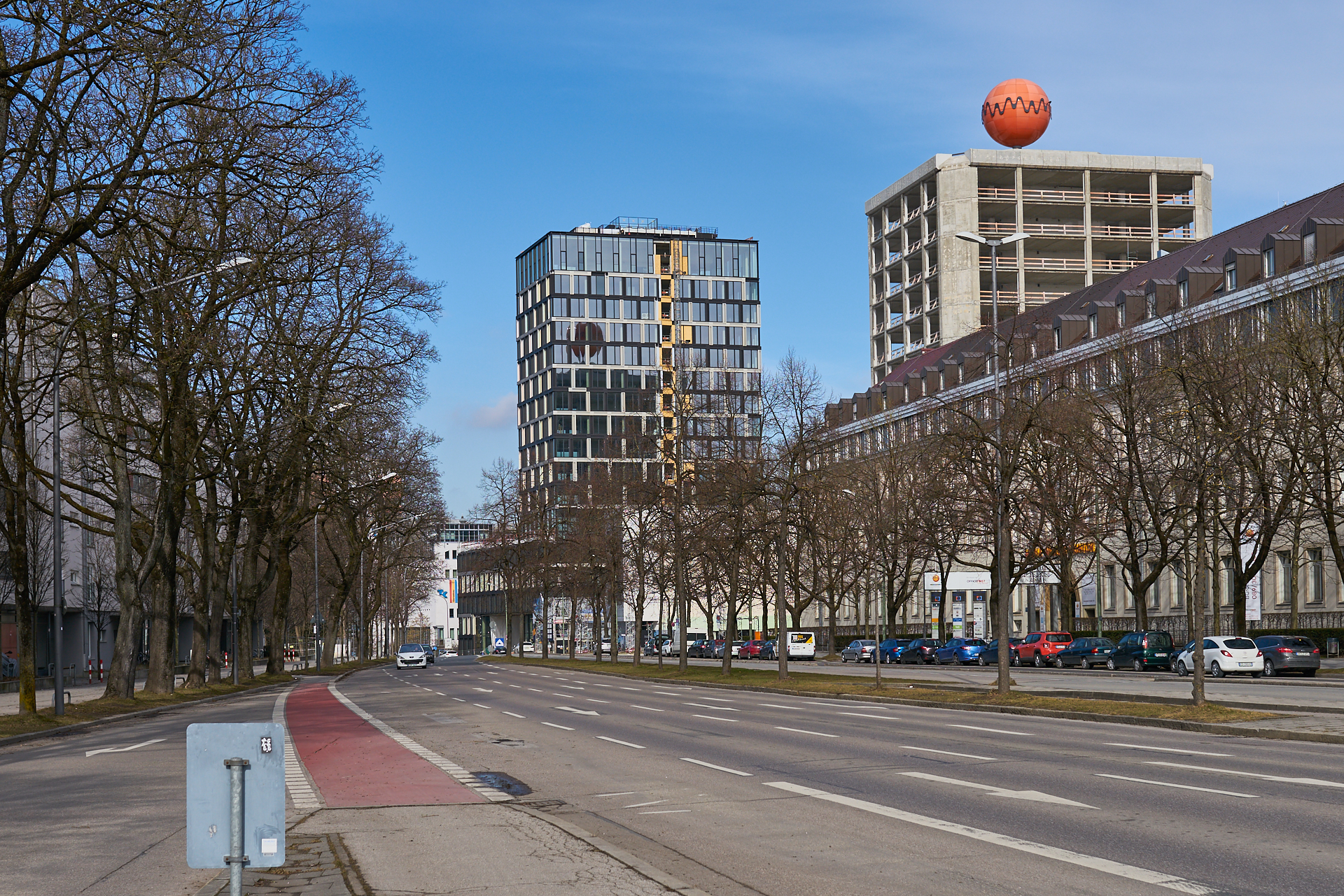 25.02.2017 - Das ATLAS-Bürohaus im ATLAS-Werksviertel ohne Fassade