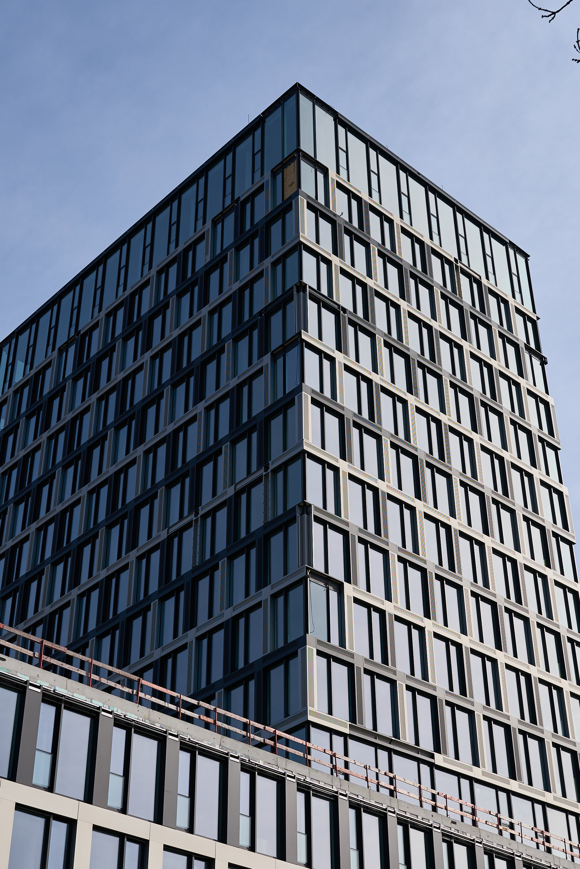 25.02.2017 - Das ATLAS-Bürohaus im ATLAS-Werksviertel ohne Fassade
