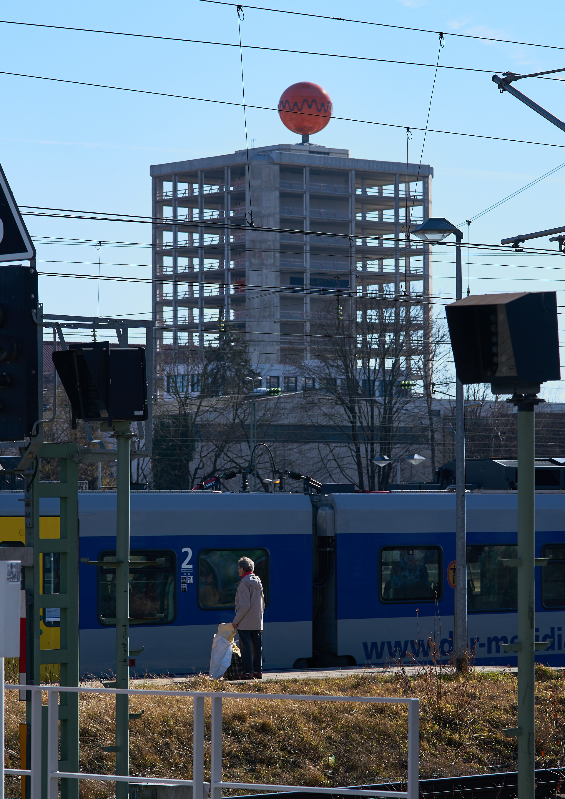 25.02.2017 - Das ATLAS-Bürohaus im ATLAS-Werksviertel ohne Fassade