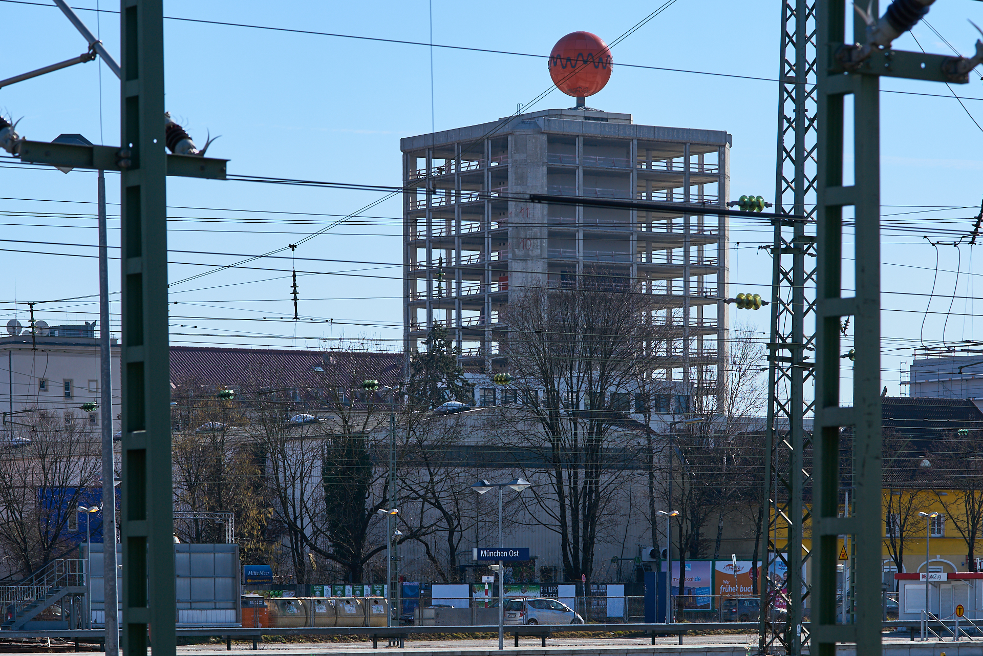 25.02.2017 - Das ATLAS-Bürohaus im ATLAS-Werksviertel ohne Fassade