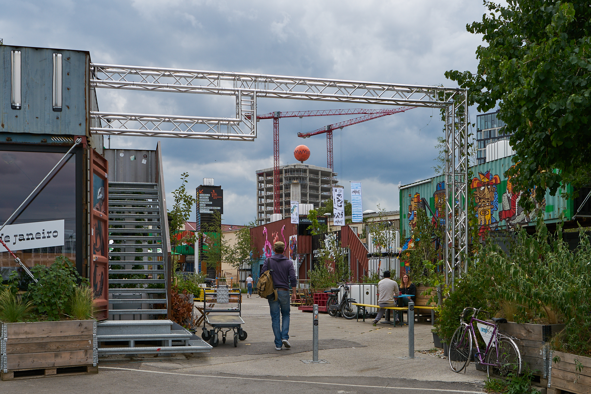 14.07.2017 - Umbau und Neugestalung des Kunstpark Ost