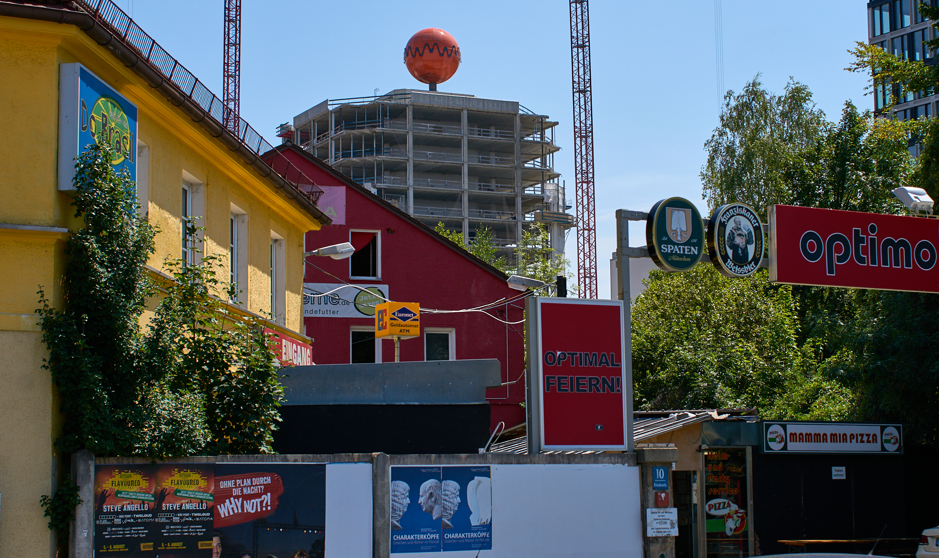 21.07.2017 - Das ATLAS-Hochhaus am Ostbahnhof wird entkernt