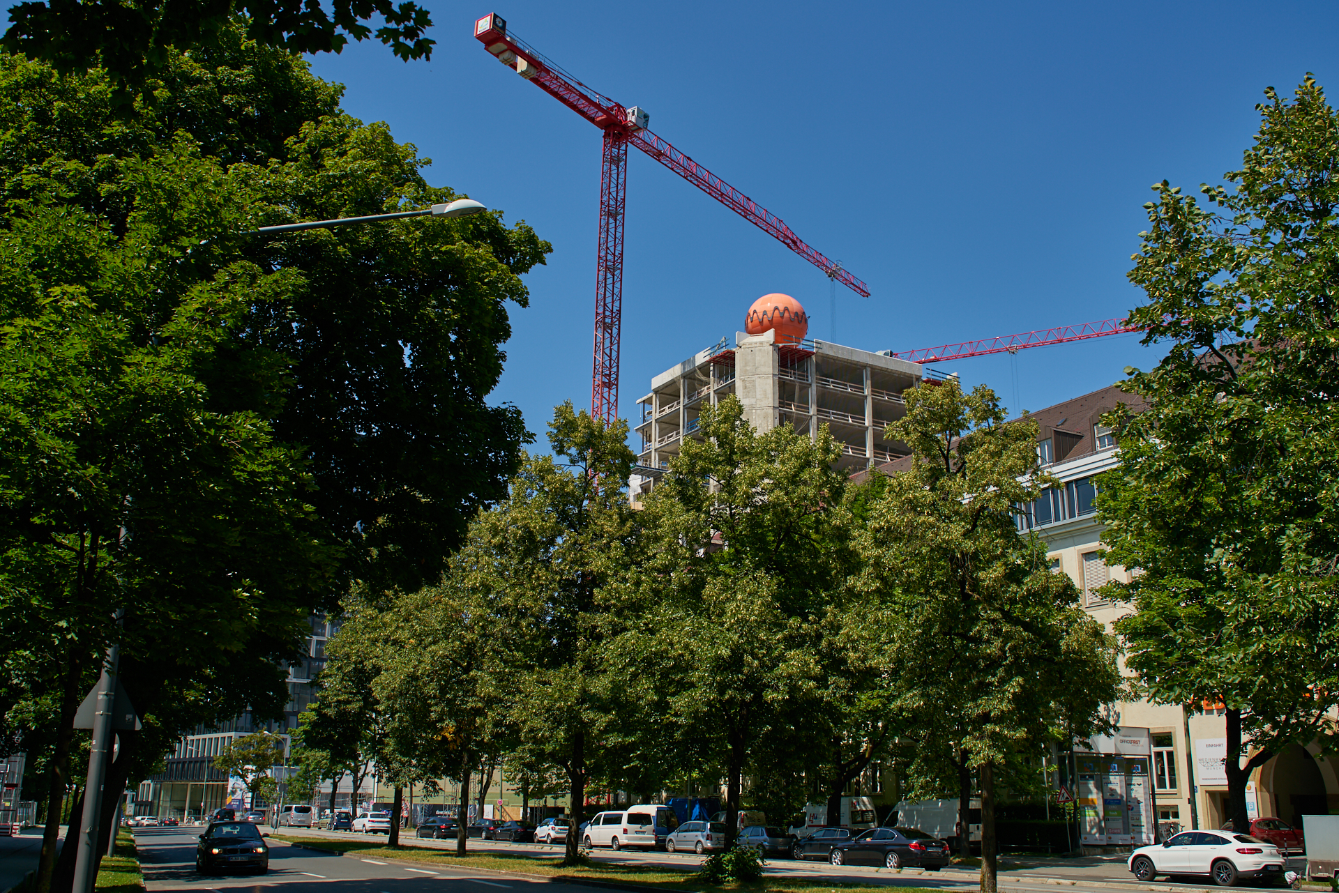 21.07.2017 - Das ATLAS-Hochhaus am Ostbahnhof wird entkernt