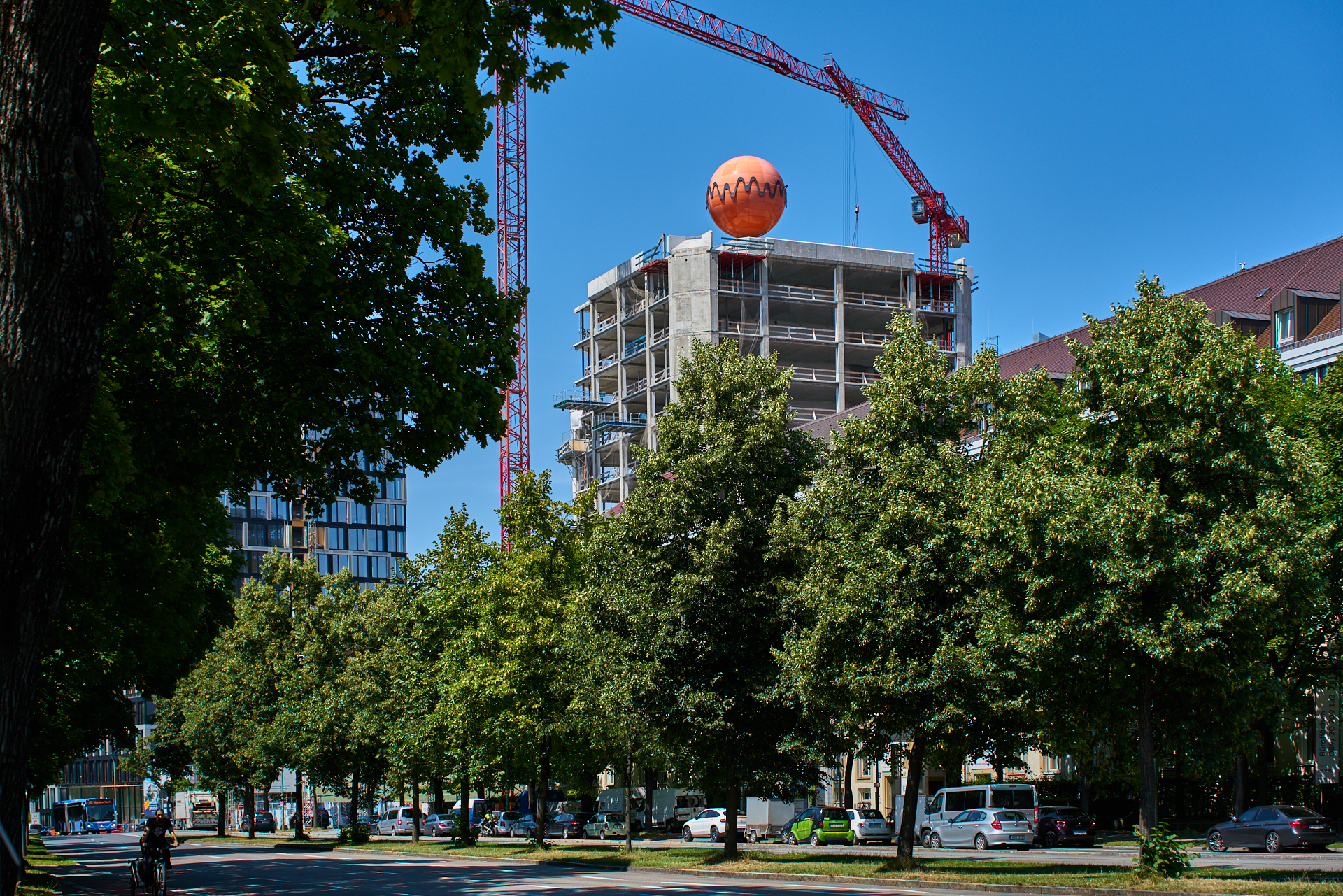 21.07.2017 - Das ATLAS-Hochhaus am Ostbahnhof wird entkernt