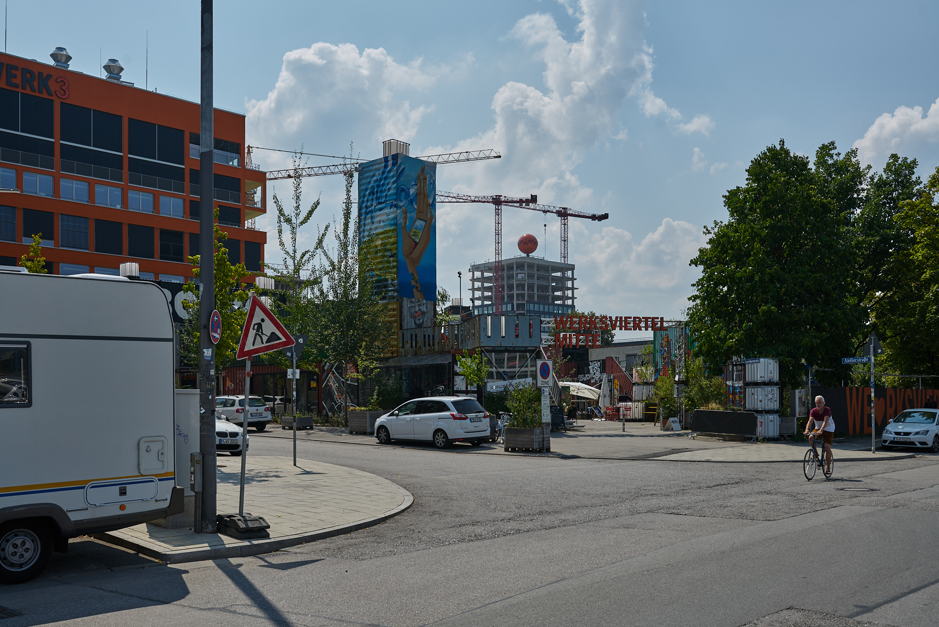 03.08.2018 - Viele Gebäude werde nabgerissenund neu aufgebaut