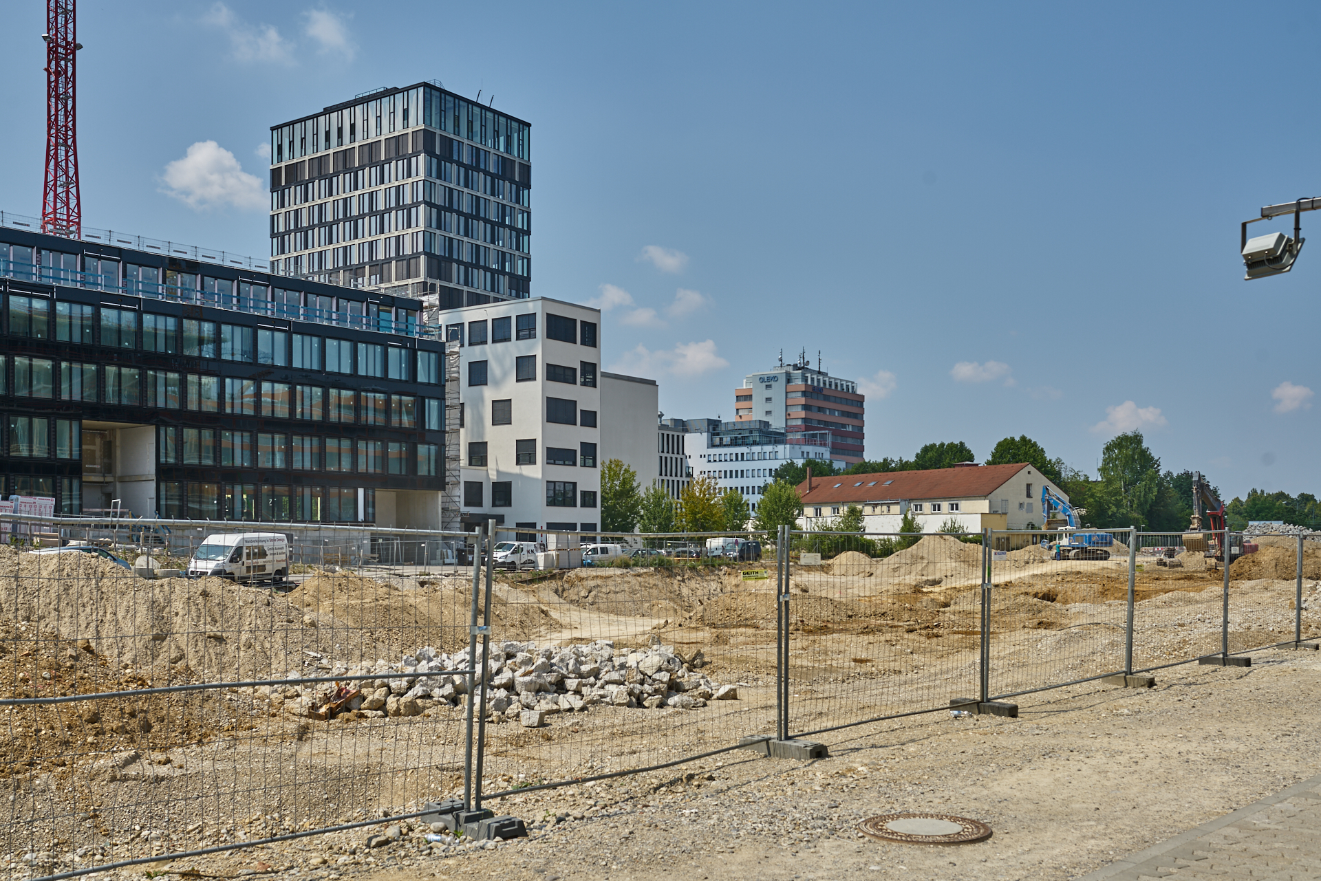 03.08.2018 - Viele Gebäude werde nabgerissenund neu aufgebaut
