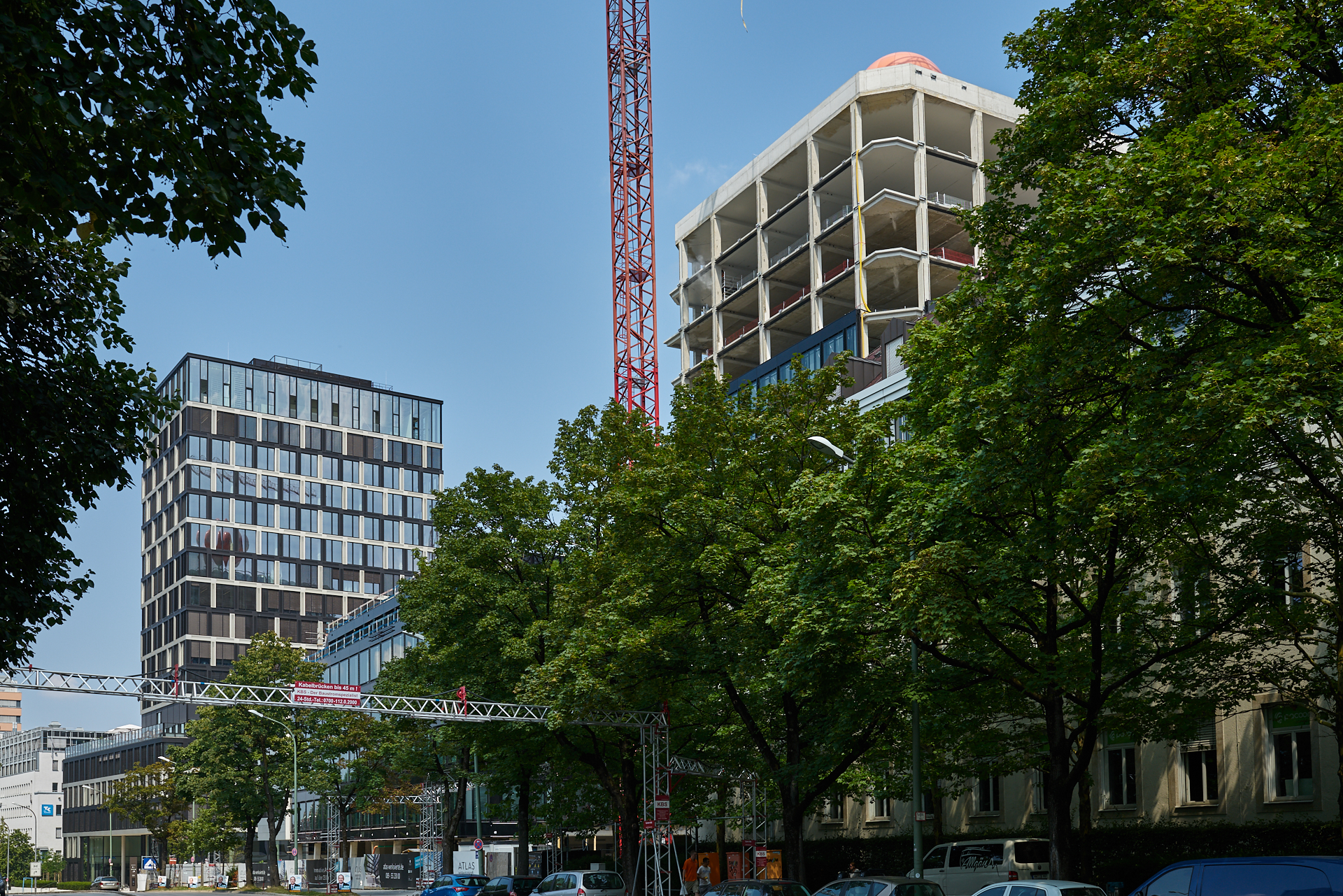 03.08.2018 - Viele Gebäude werde nabgerissenund neu aufgebaut
