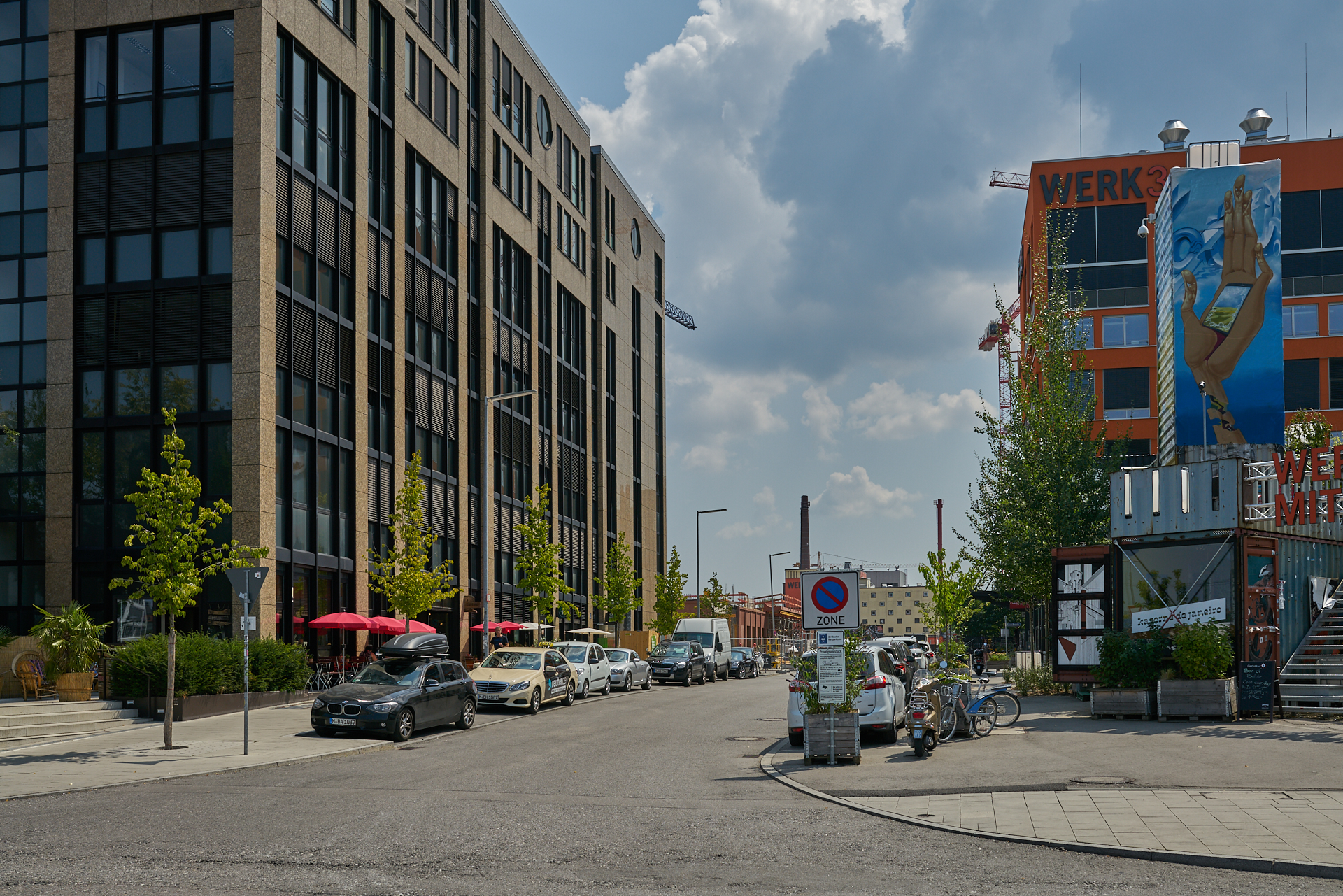 03.08.2018 - Viele Gebäude werde nabgerissenund neu aufgebaut