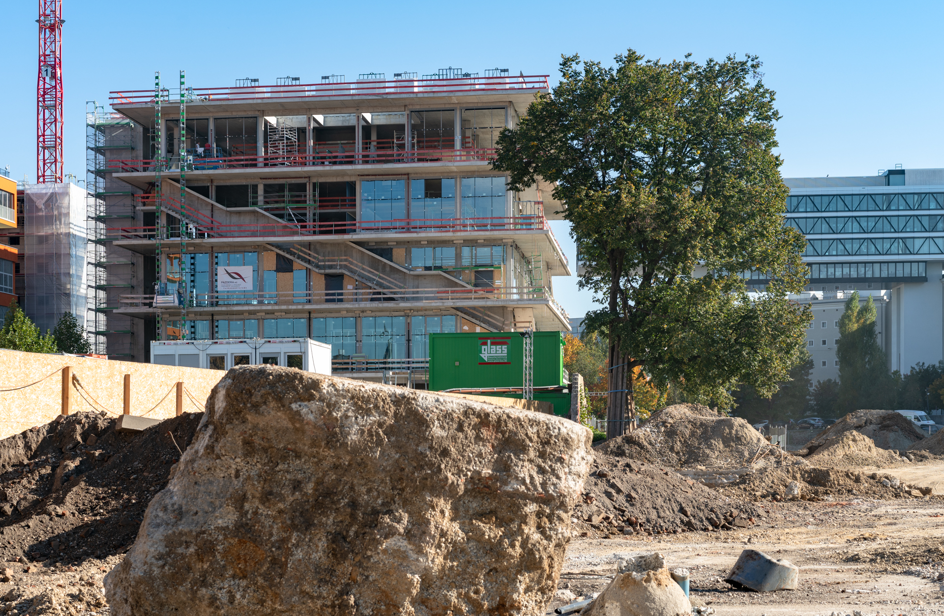 11.10.2018 - Das ATLAS Bürogebäude und das neue WERKSVIERTEL