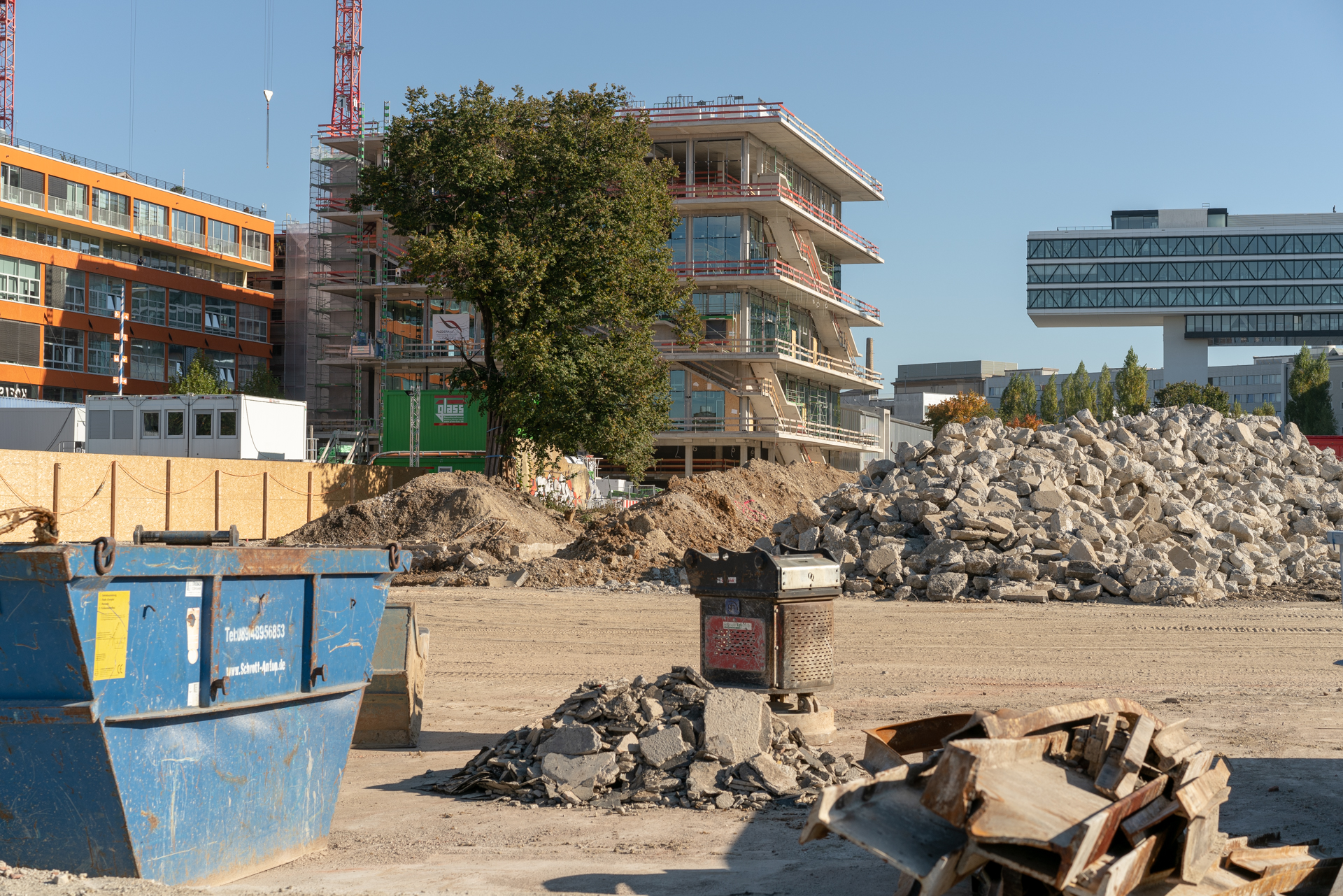 11.10.2018 - Das ATLAS Bürogebäude und das neue WERKSVIERTEL
