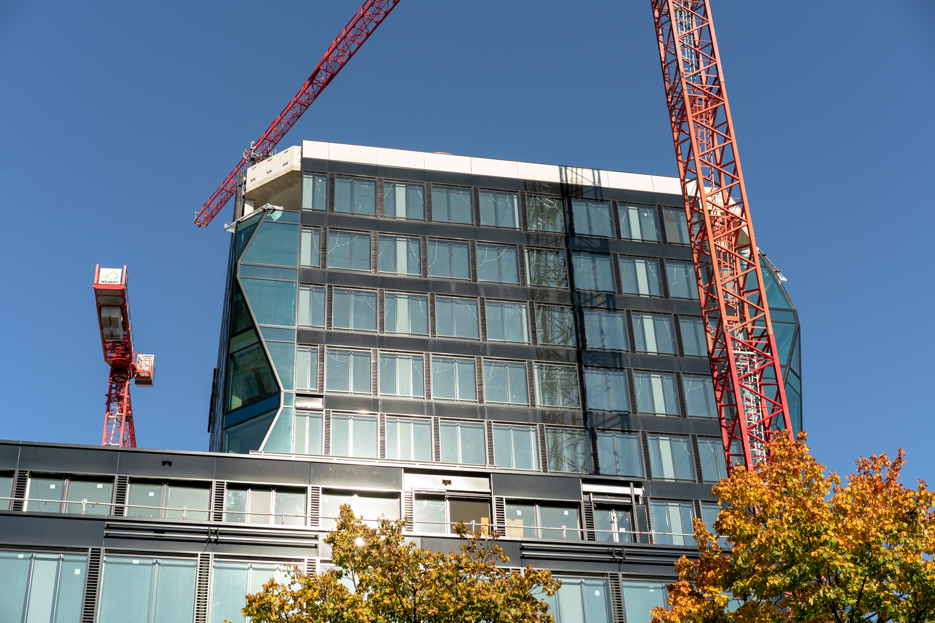 11.10.2018 - Das ATLAS Bürogebäude und das neue WERKSVIERTEL