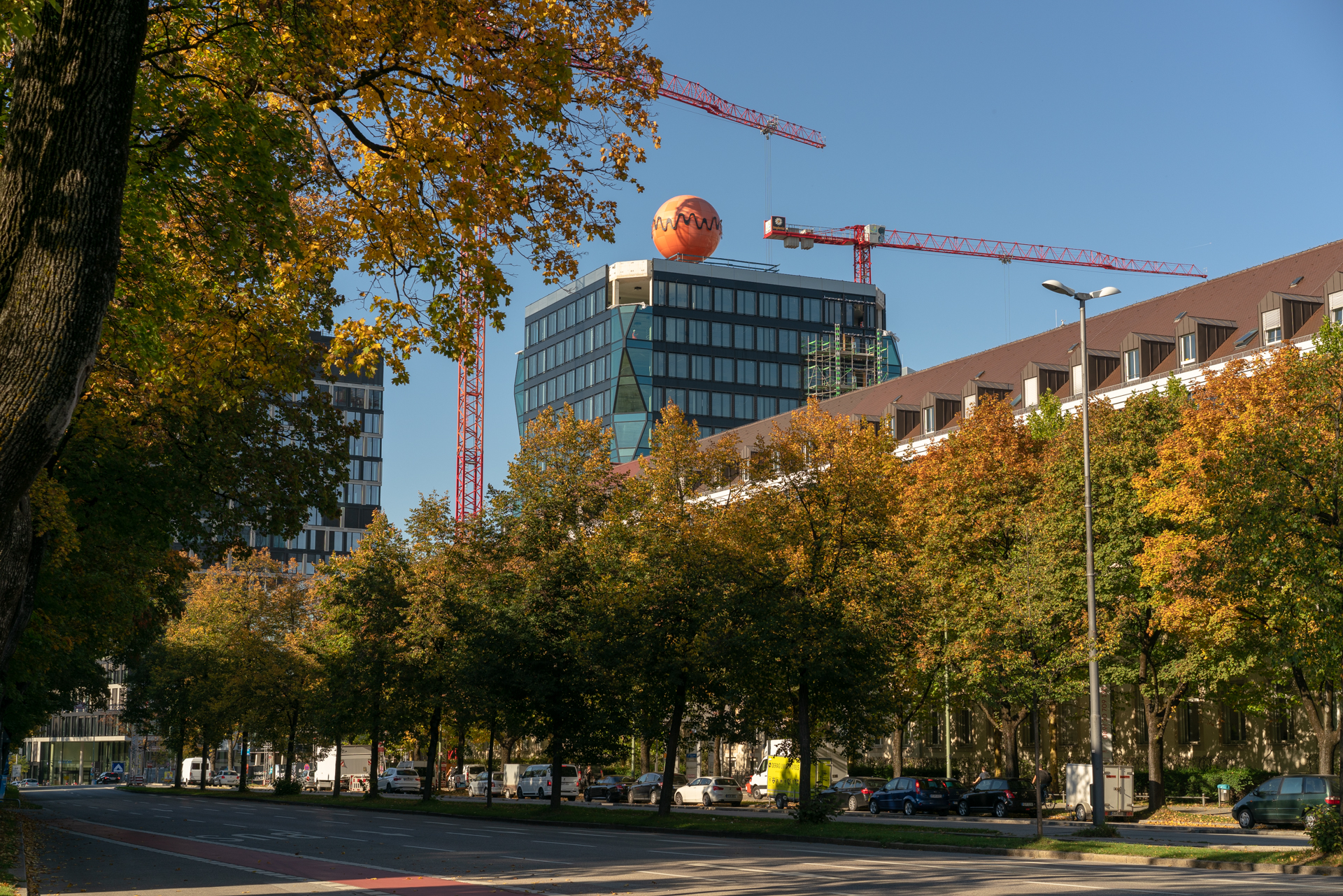 11.10.2018 - Das ATLAS Bürogebäude und das neue WERKSVIERTEL