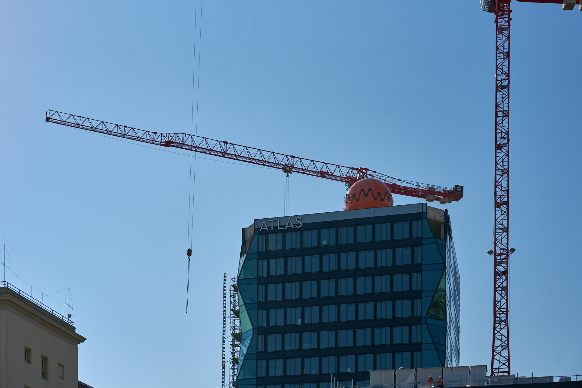 18.10.2018 - Im neuen WERSVIERTEL MITTE wird gebaut.
