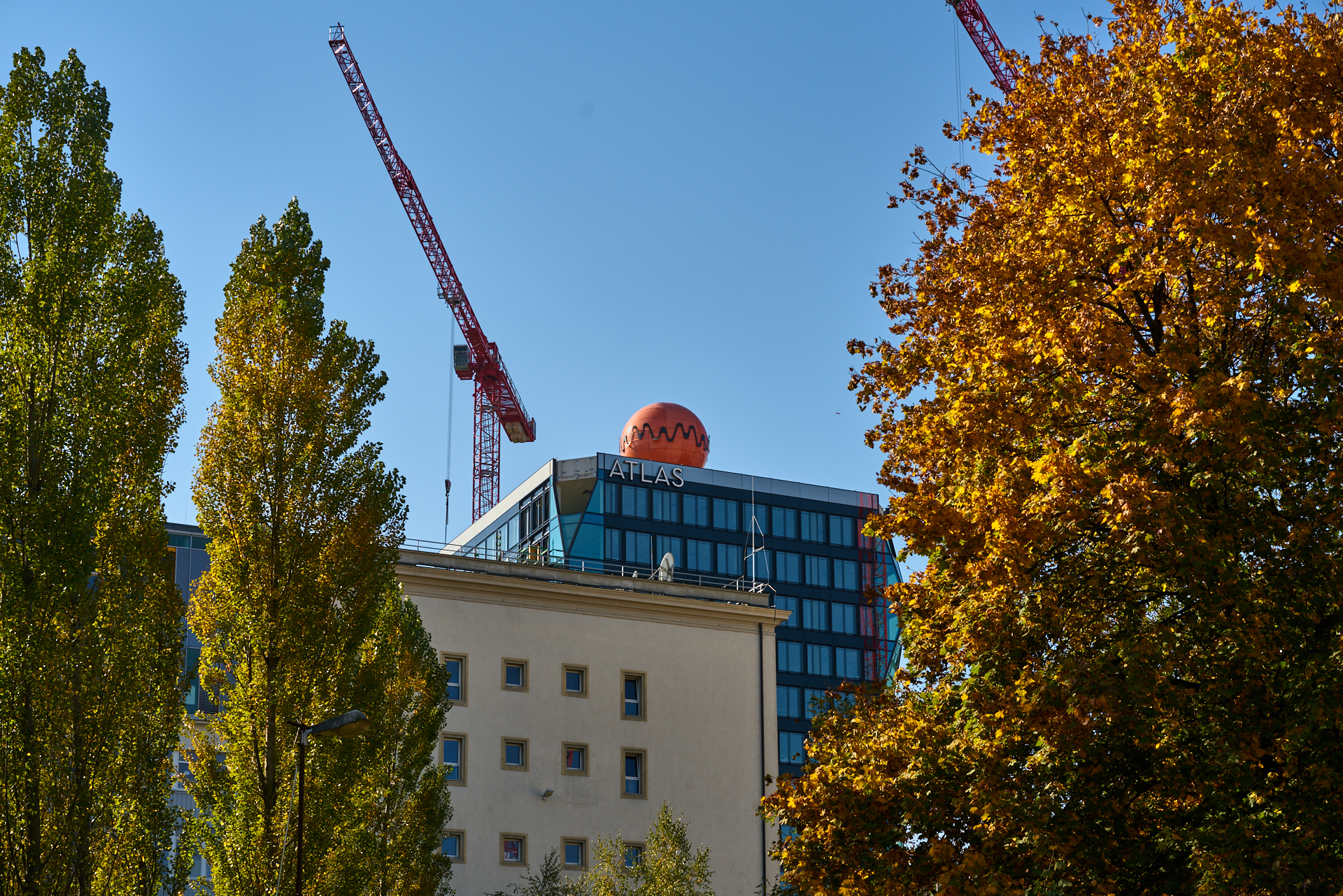 18.10.2018 - Im neuen WERSVIERTEL MITTE wird gebaut.