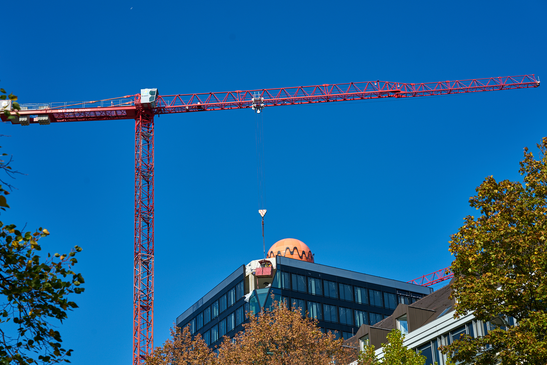 18.10.2018 - Im neuen WERSVIERTEL MITTE wird gebaut.
