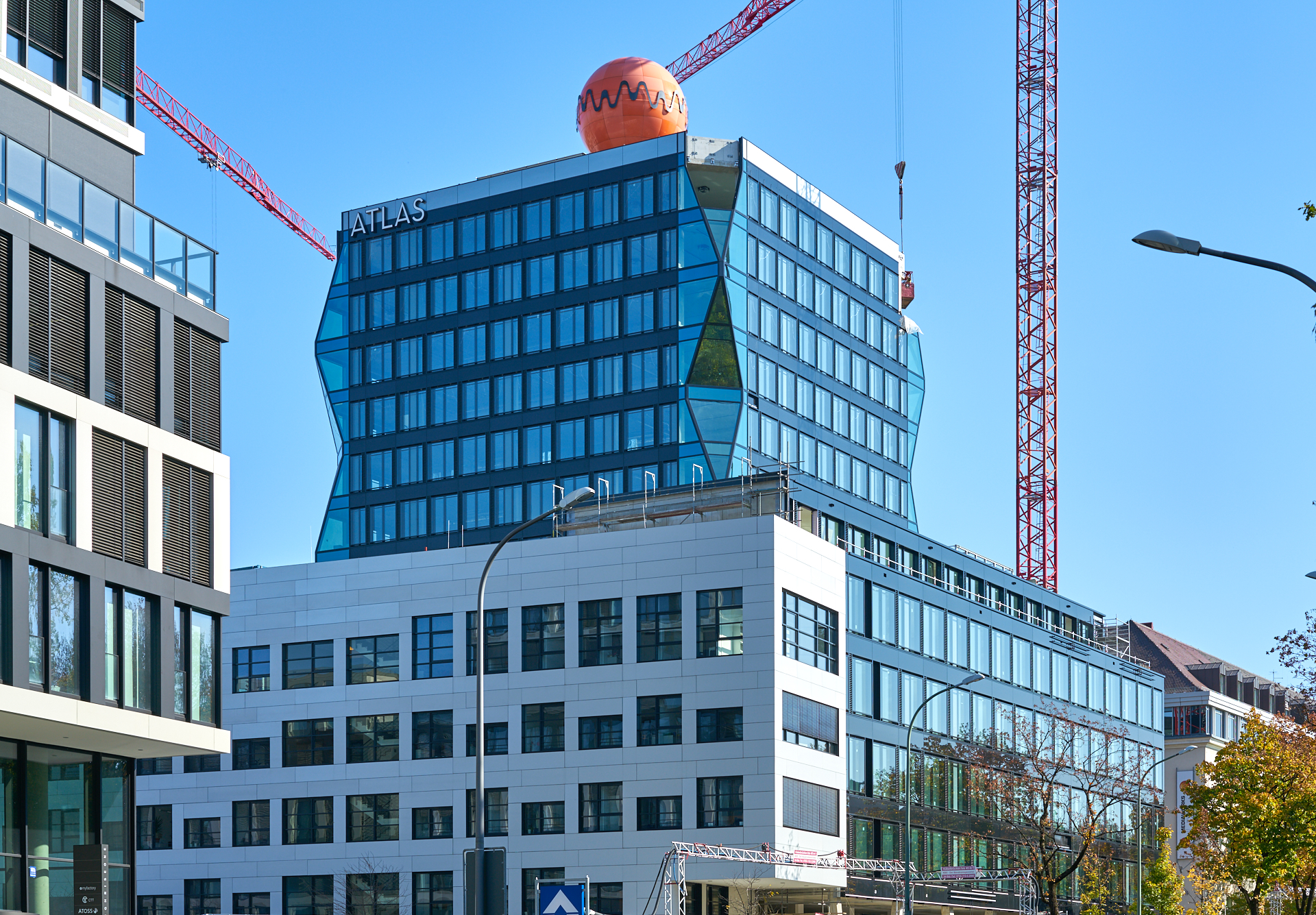 18.10.2018 - Im neuen WERSVIERTEL MITTE wird gebaut.