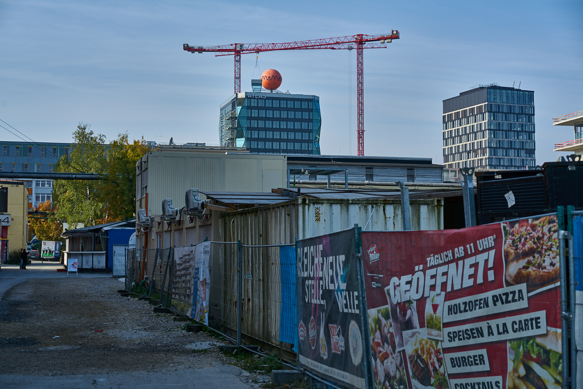 18.10.2018 - Im neuen WERSVIERTEL MITTE wird gebaut.