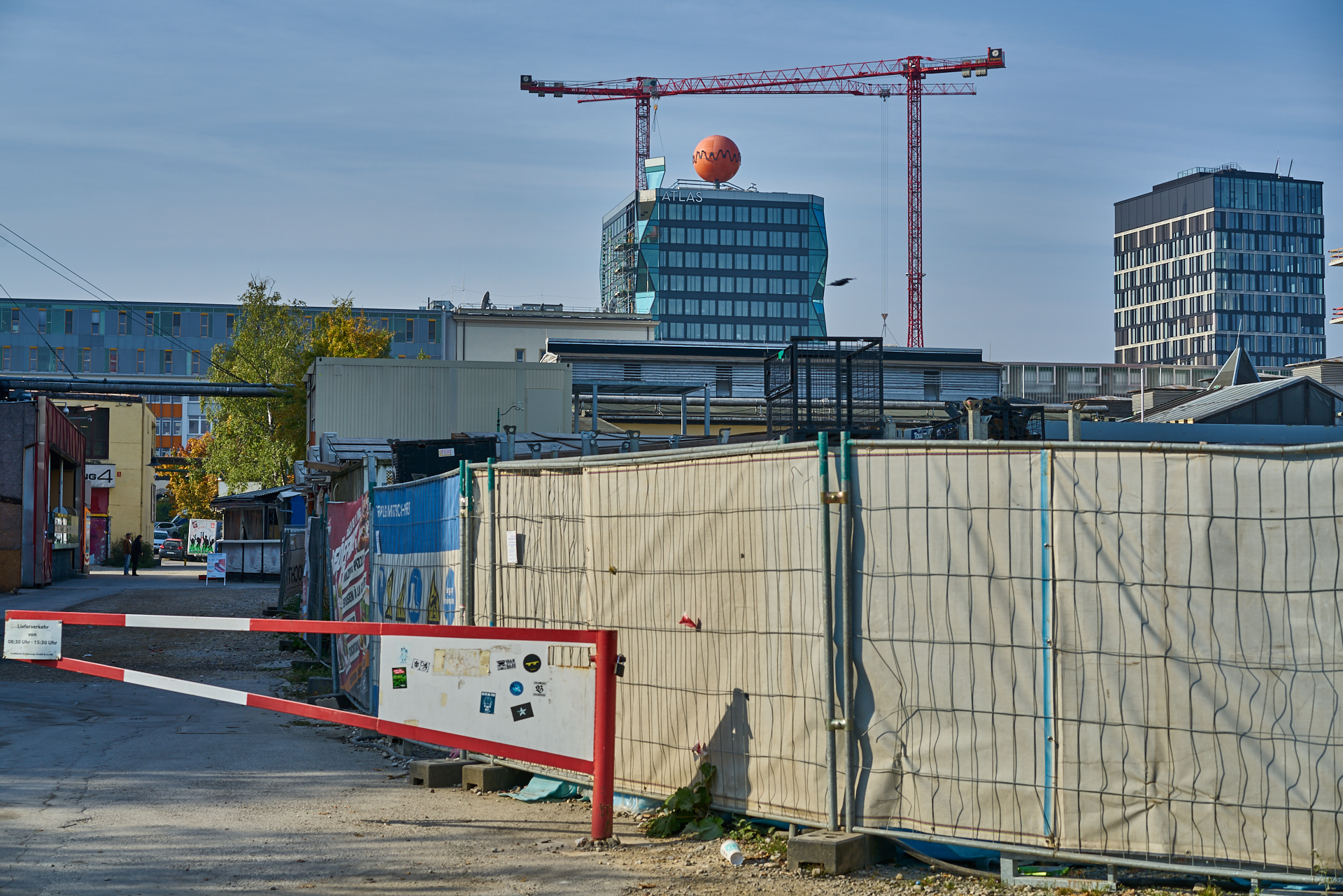 18.10.2018 - Im neuen WERSVIERTEL MITTE wird gebaut.