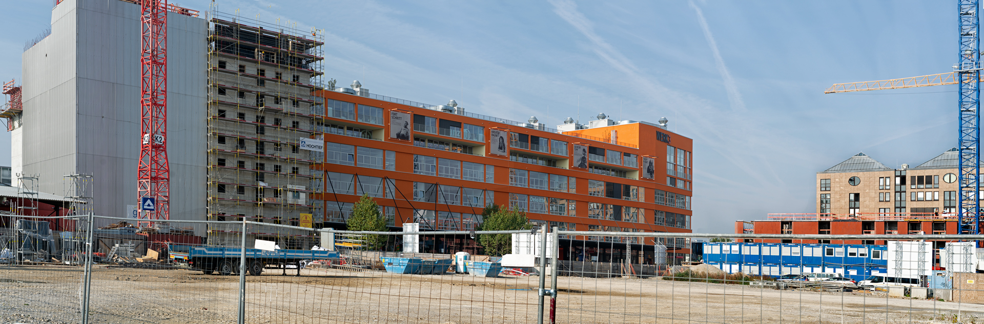 18.10.2018 - Im neuen WERSVIERTEL MITTE wird genbaut.