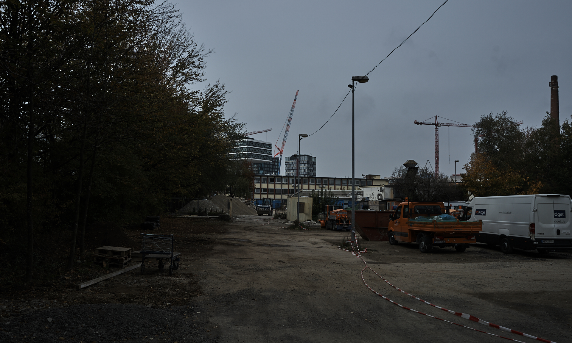 #Kunspark Ost, #ATLAS, #Kranabbau, #Baustelle, #Atlas Bürokomplex, #Allianz,