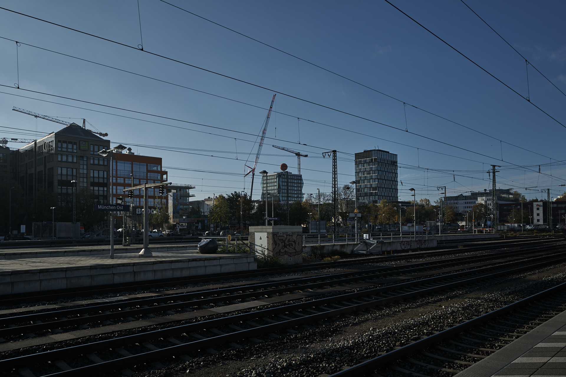 #Kunspark Ost, #ATLAS, #Kranabbau, #Baustelle, #Atlas Bürokomplex, #Allianz, 