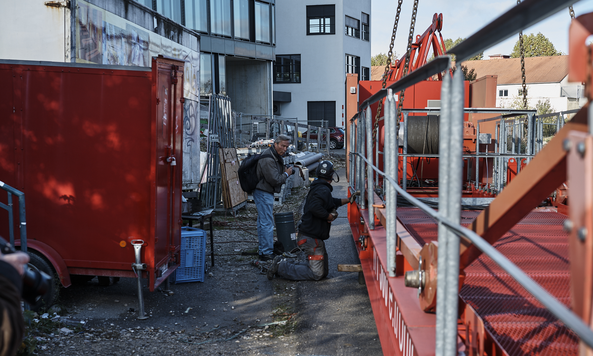 #Kunspark Ost, #ATLAS, #Kranabbau, #Baustelle, #Atlas Bürokomplex, #Allianz, 