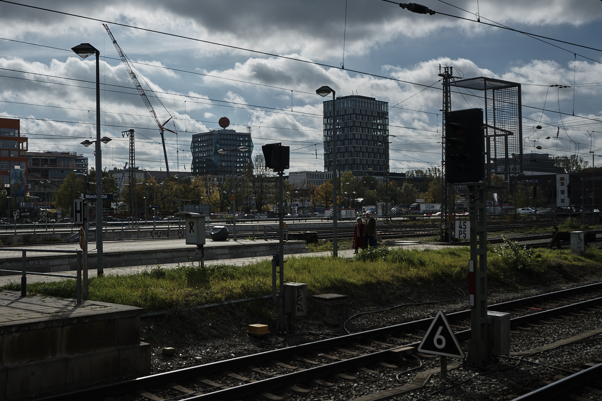 #Kunspark Ost, #ATLAS, #Kranabbau, #Baustelle, #Atlas Bürokomplex, #Allianz, 