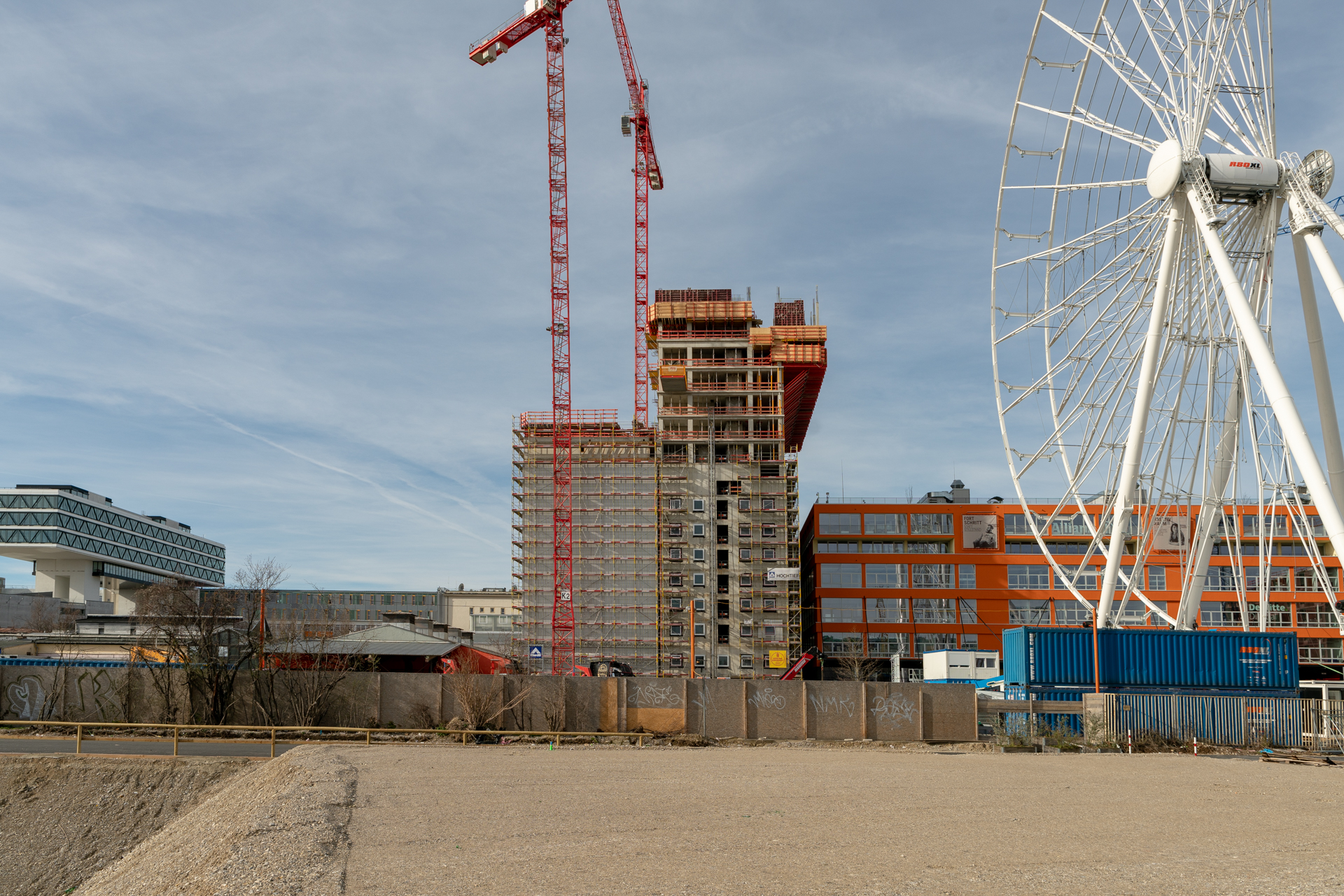 17.03.2019 - Rundgang um das Riesenrad im WERKVIERTEL MITTE