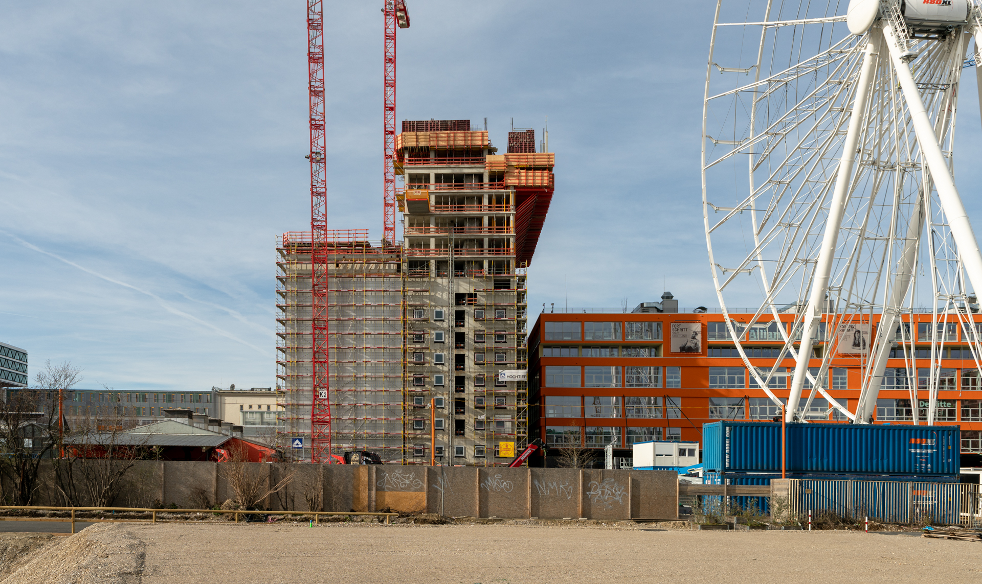 17.03.2019 - Rundgang um das Riesenrad im WERKVIERTEL MITTE