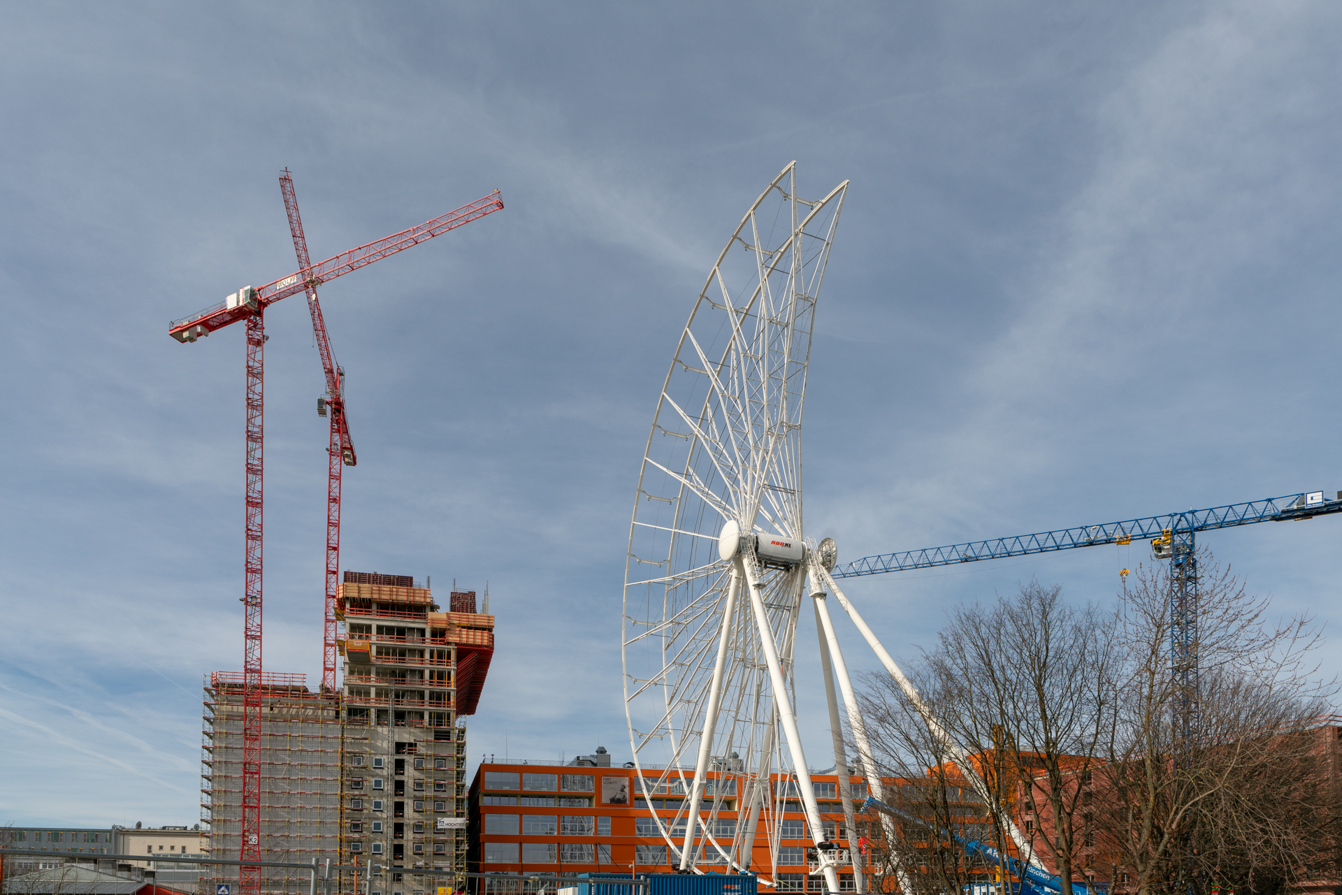 17.03.2019 - Rundgang um das Riesenrad im WERKVIERTEL MITTE
