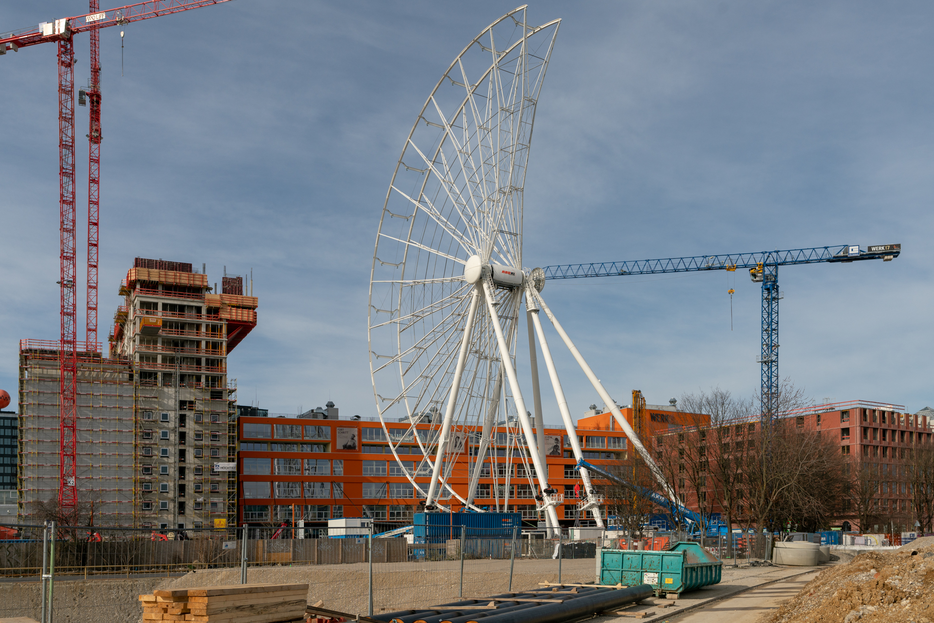 17.03.2019 - Rundgang um das Riesenrad im WERKVIERTEL MITTE