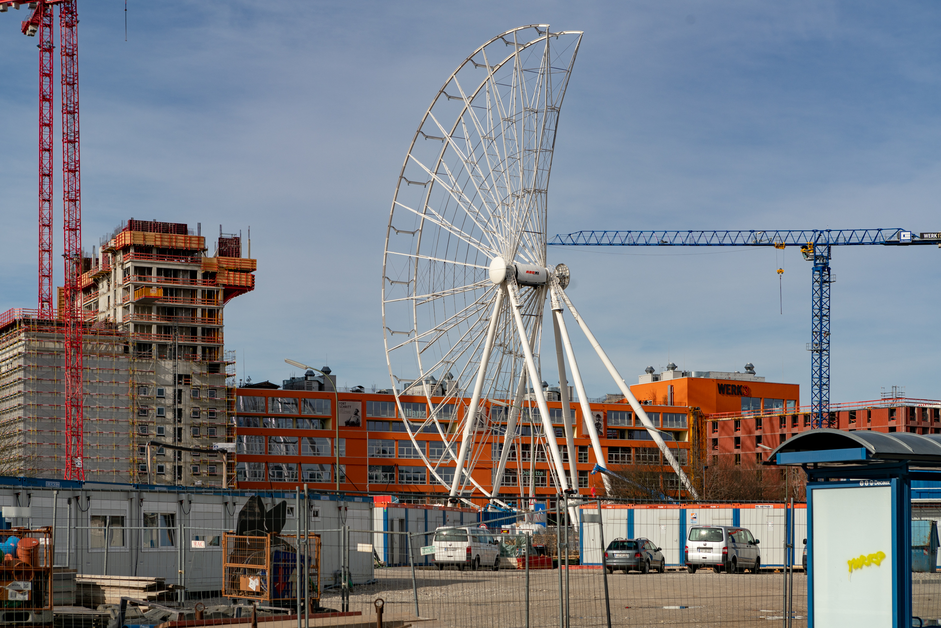 17.03.2019 - Rundgang um das Riesenrad im WERKVIERTEL MITTE