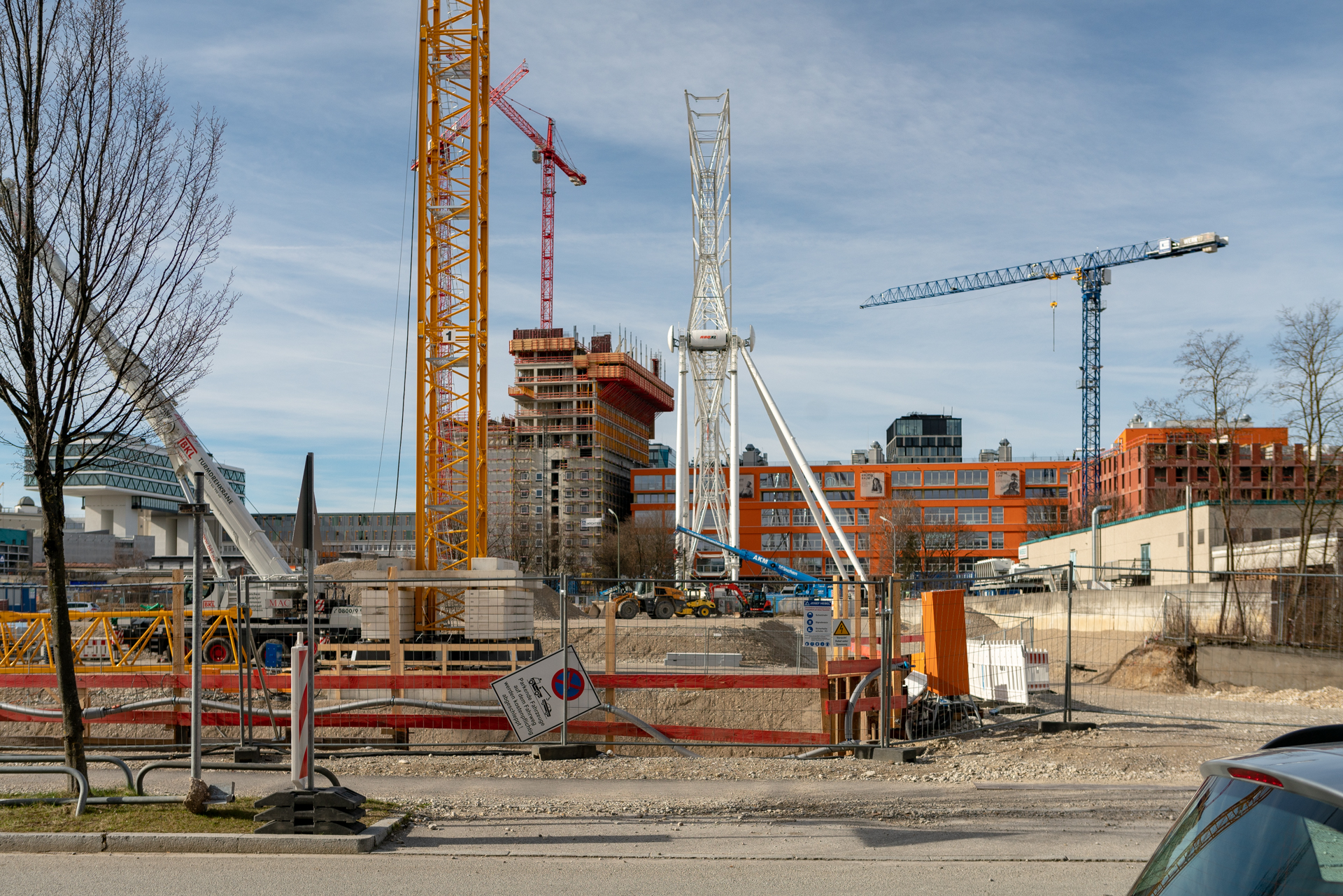 17.03.2019 - Rundgang um das Riesenrad im WERKVIERTEL MITTE