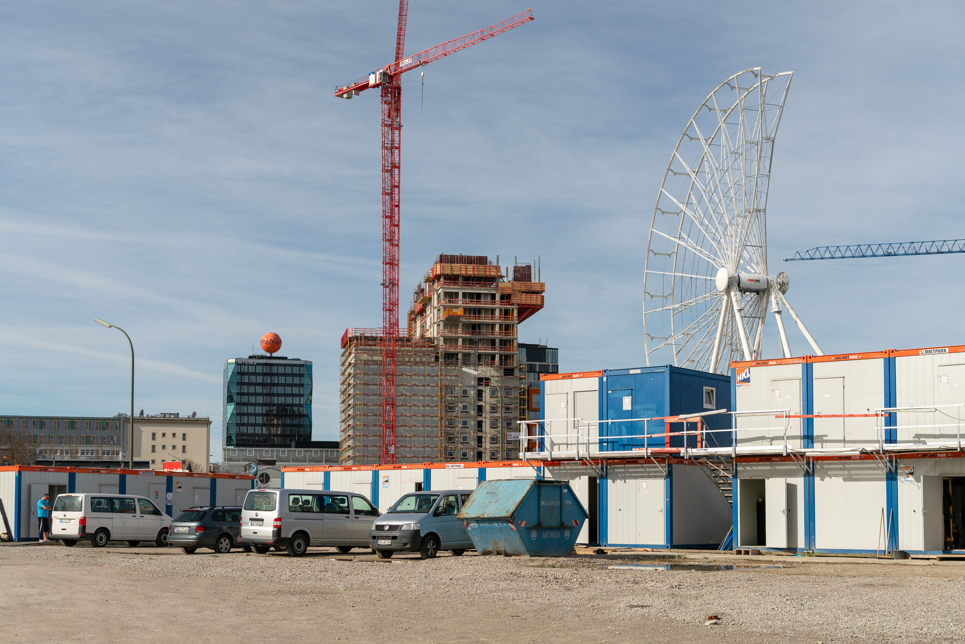 17.03.2019 - Rundgang um das Riesenrad im WERKVIERTEL MITTE