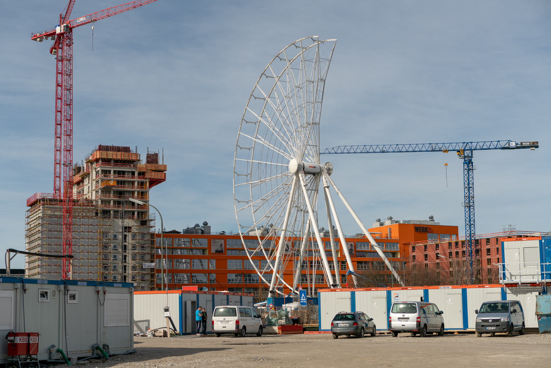 17.03.2019 - Rundgang um das Riesenrad im WERKVIERTEL MITTE