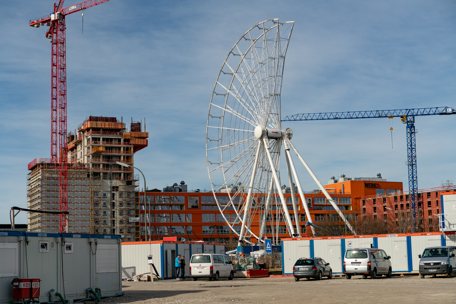 17.03.2019 - Rundgang um das Riesenrad im WERKVIERTEL MITTE