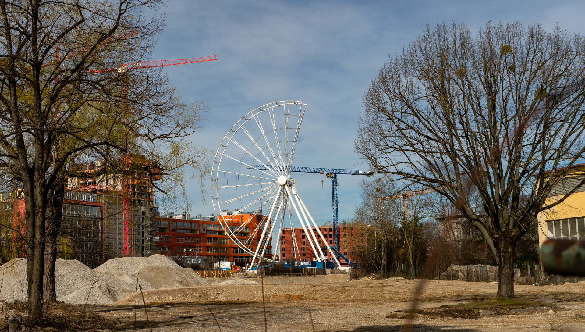 17.03.2019 - Rundgang um das Riesenrad im WERKVIERTEL MITTE