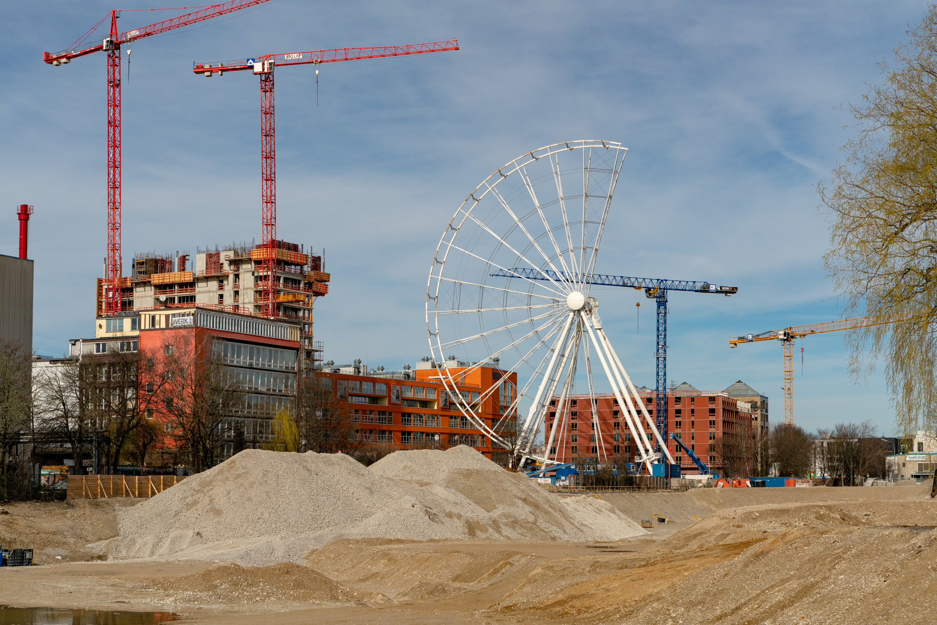 17.03.2019 - Rundgang um das Riesenrad im WERKVIERTEL MITTE