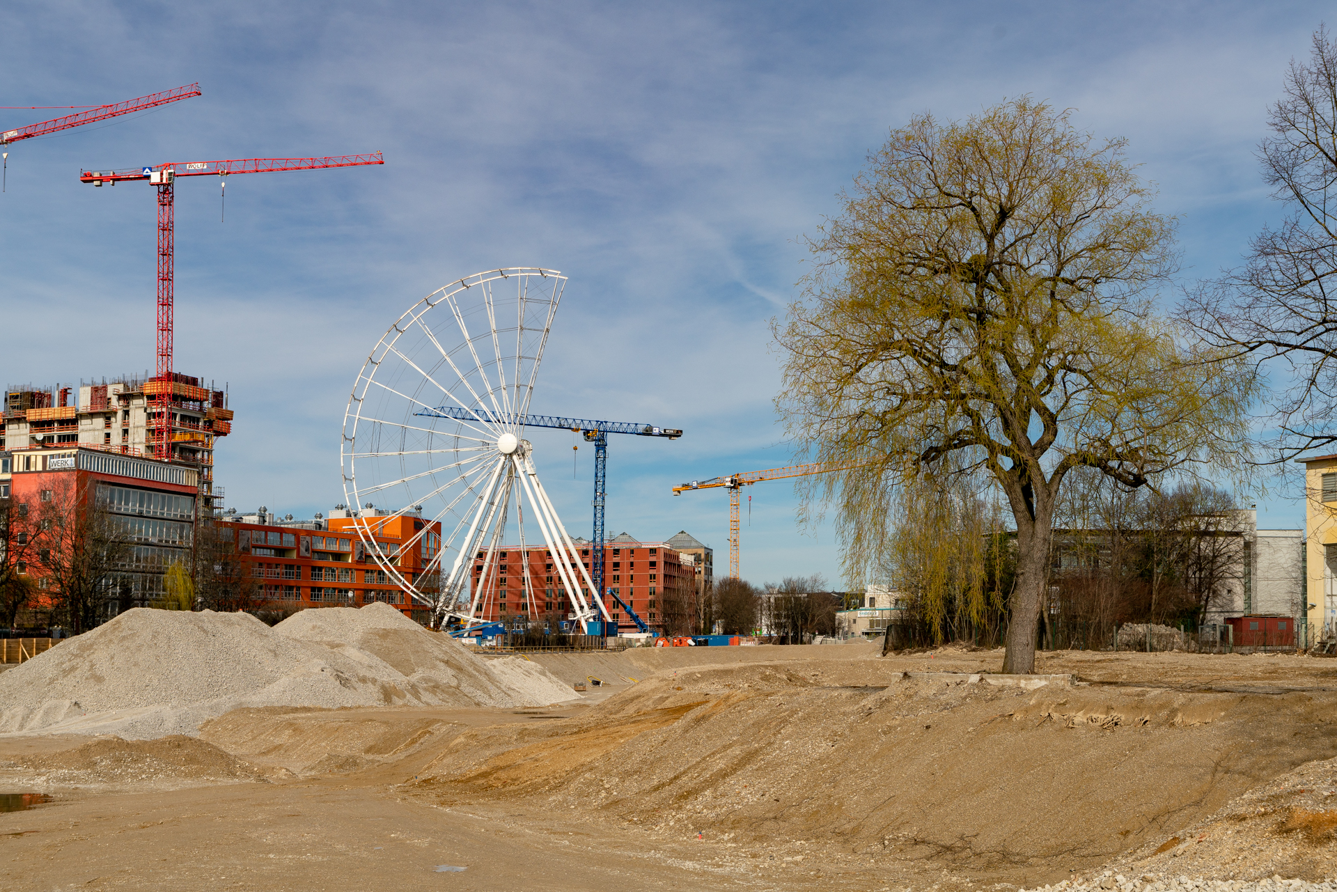 17.03.2019 - Rundgang um das Riesenrad im WERKVIERTEL MITTE