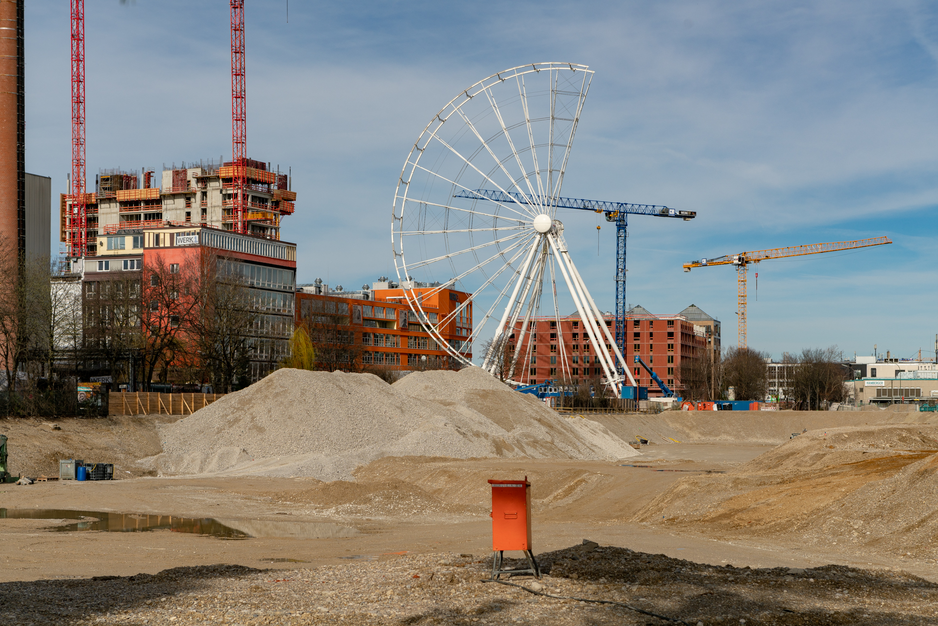 17.03.2019 - Rundgang um das Riesenrad im WERKVIERTEL MITTE
