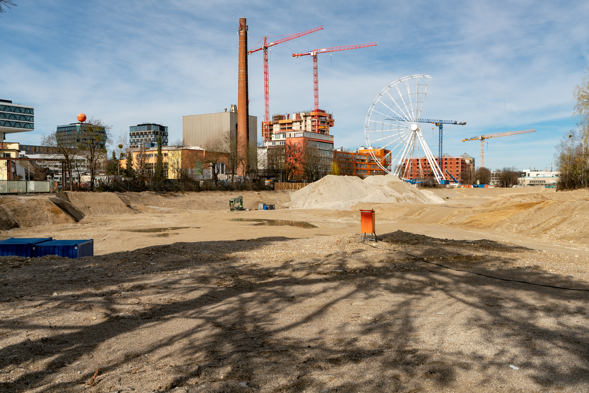 17.03.2019 - Rundgang um das Riesenrad im WERKVIERTEL MITTE