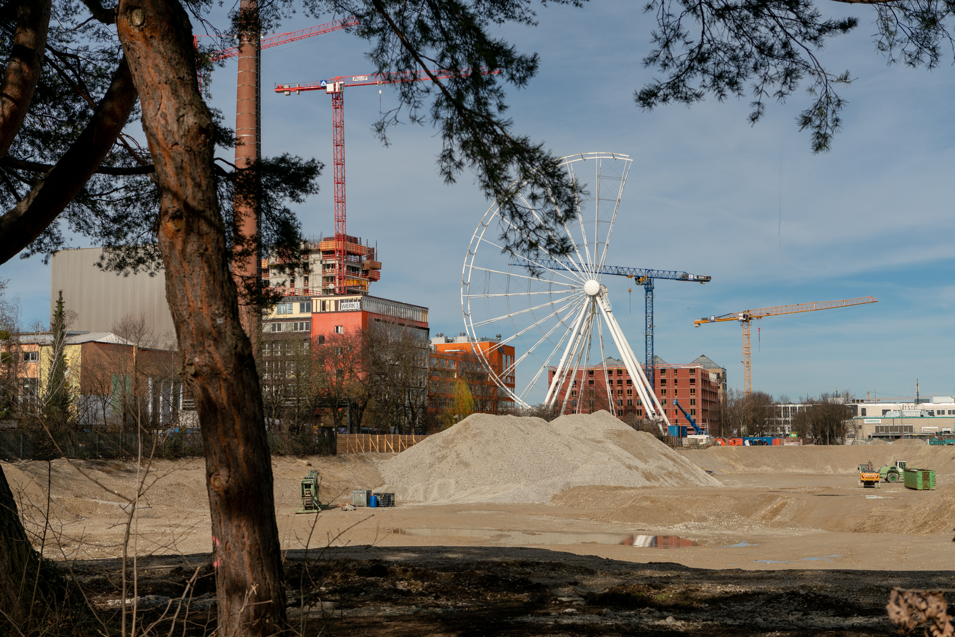 17.03.2019 - Rundgang um das Riesenrad im WERKVIERTEL MITTE